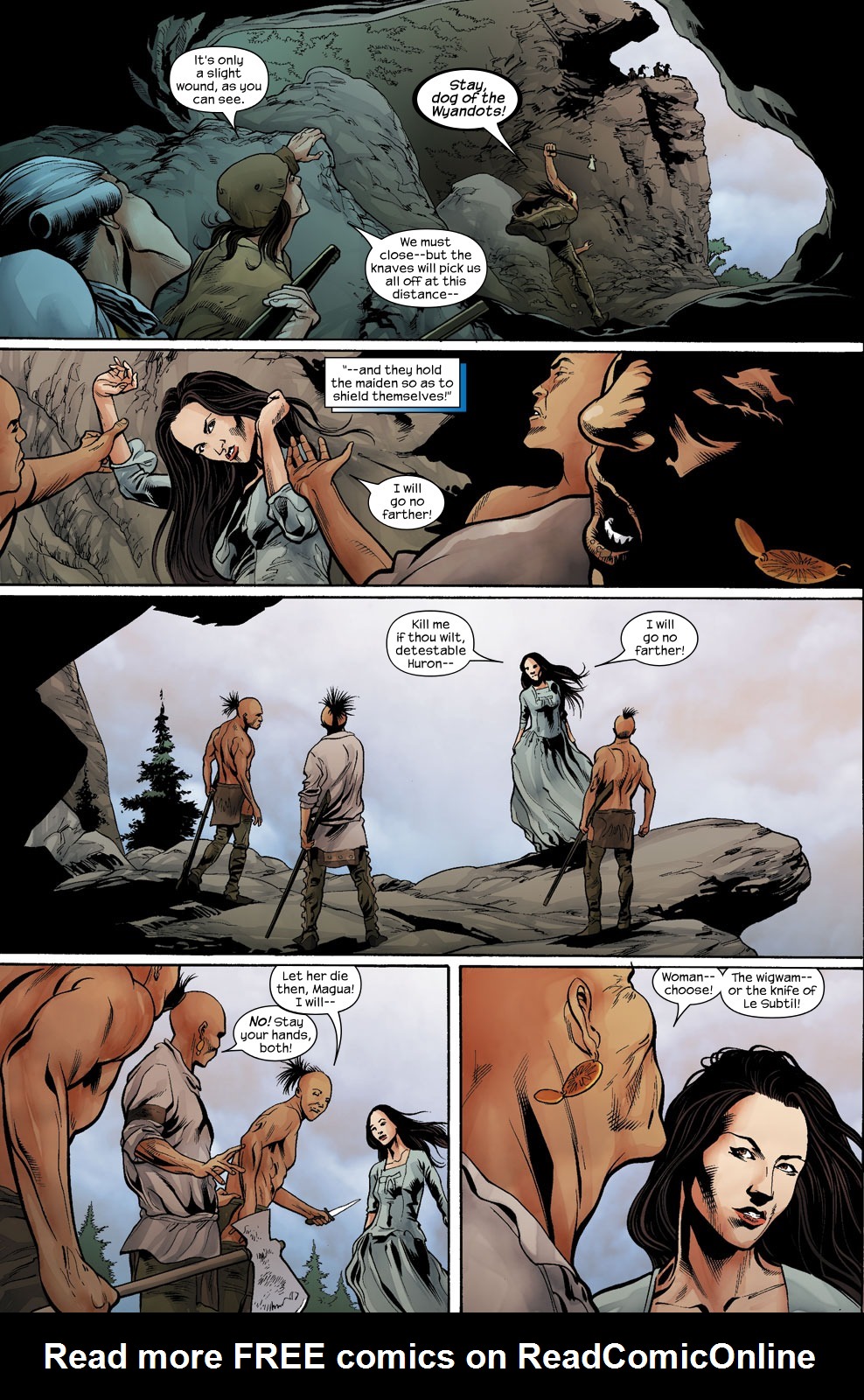 Read online The Last of the Mohicans comic -  Issue #6 - 16