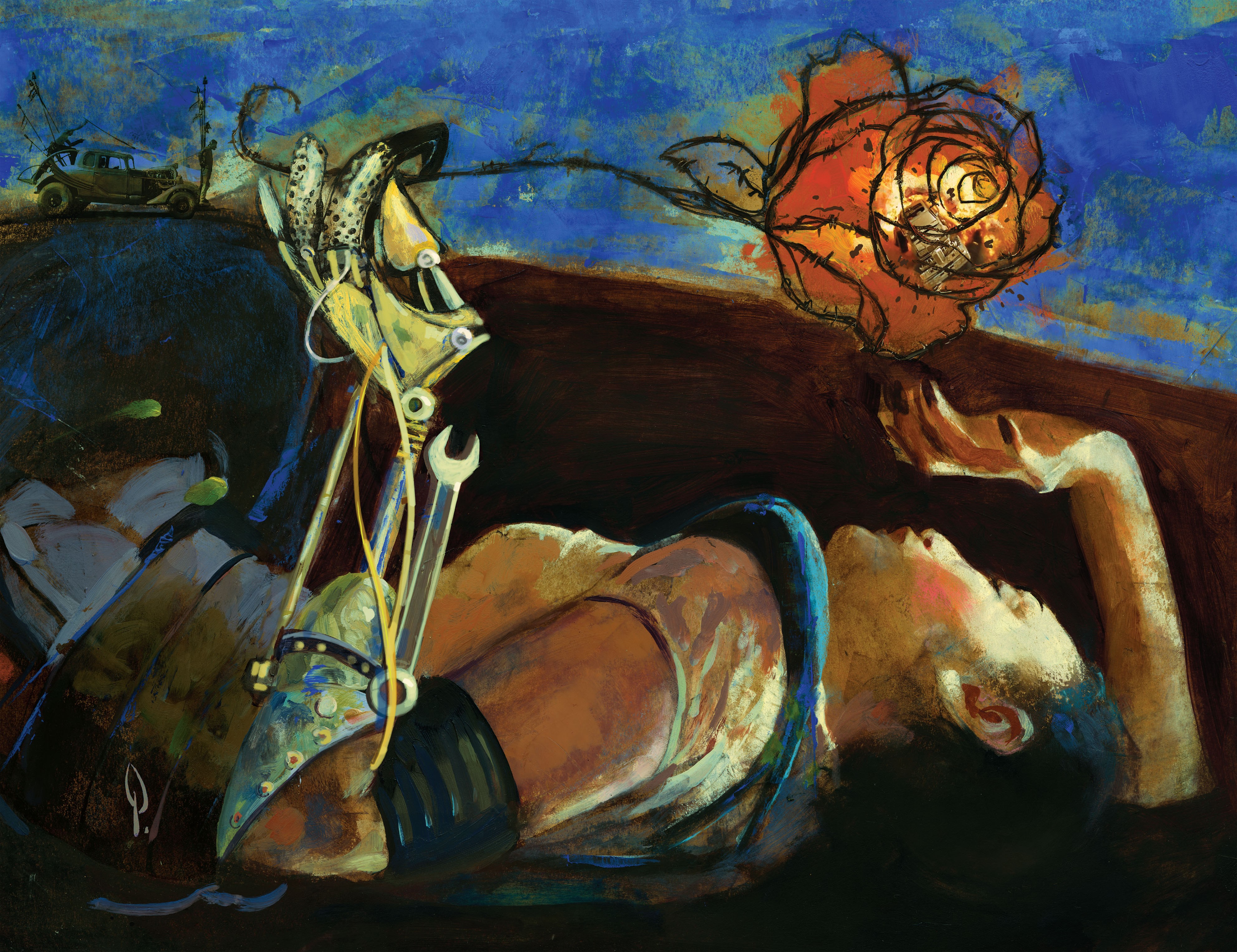 Read online Mad Max: Fury Road Inspired Artists Deluxe Edition comic -  Issue # TPB - 22