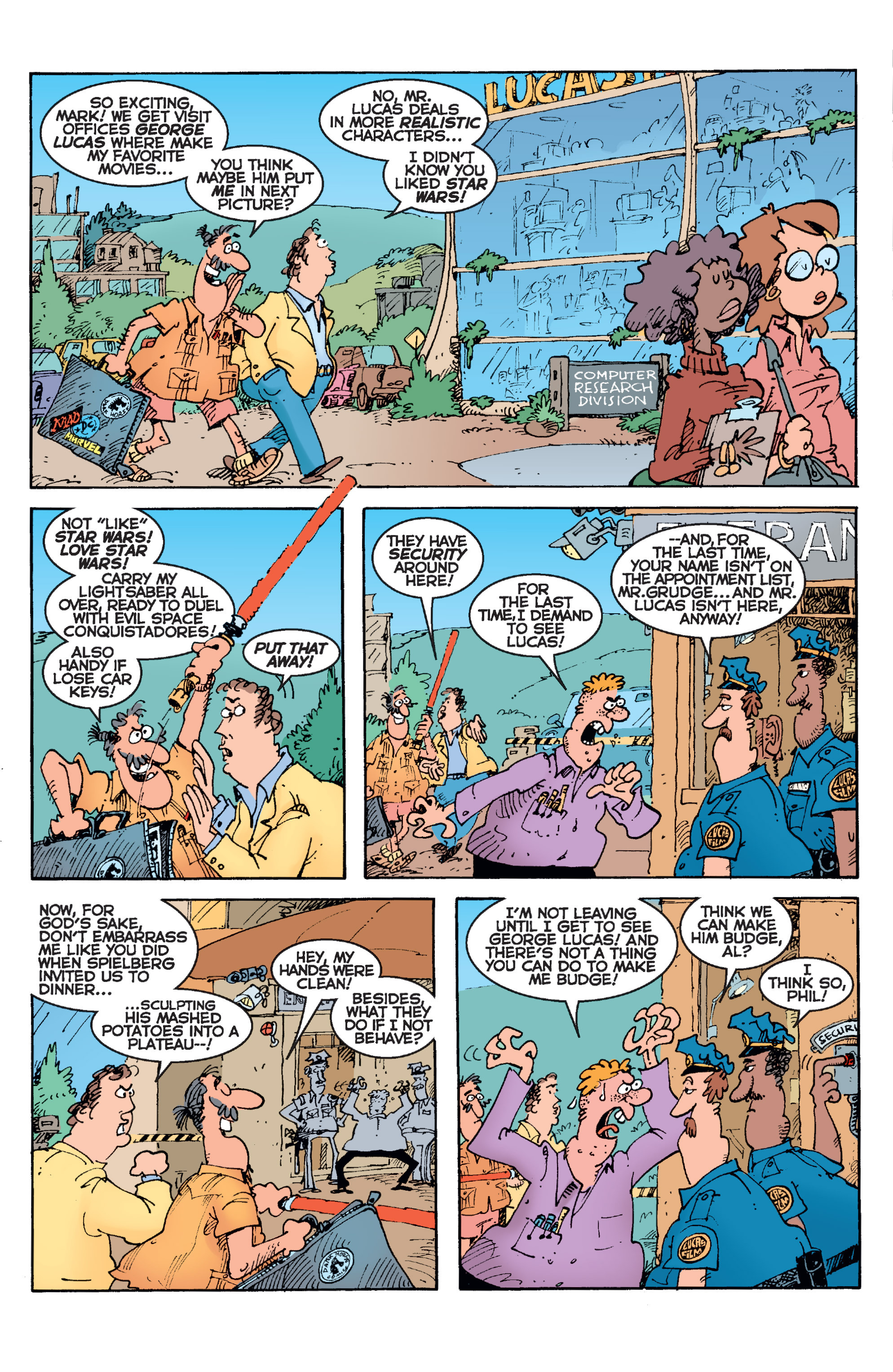 Read online Sergio Aragonés Stomps Star Wars comic -  Issue # Full - 3