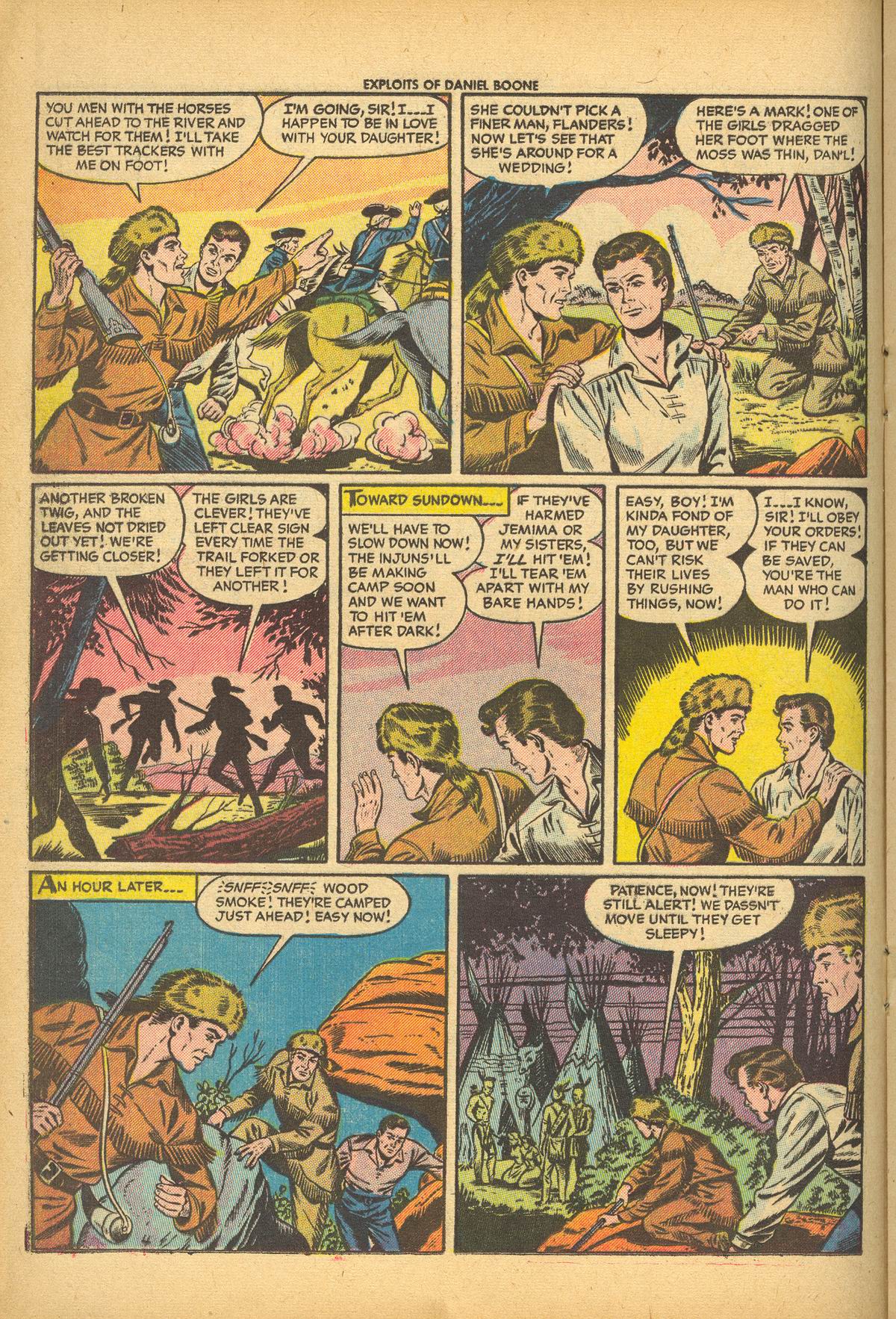 Read online Exploits of Daniel Boone comic -  Issue #3 - 16
