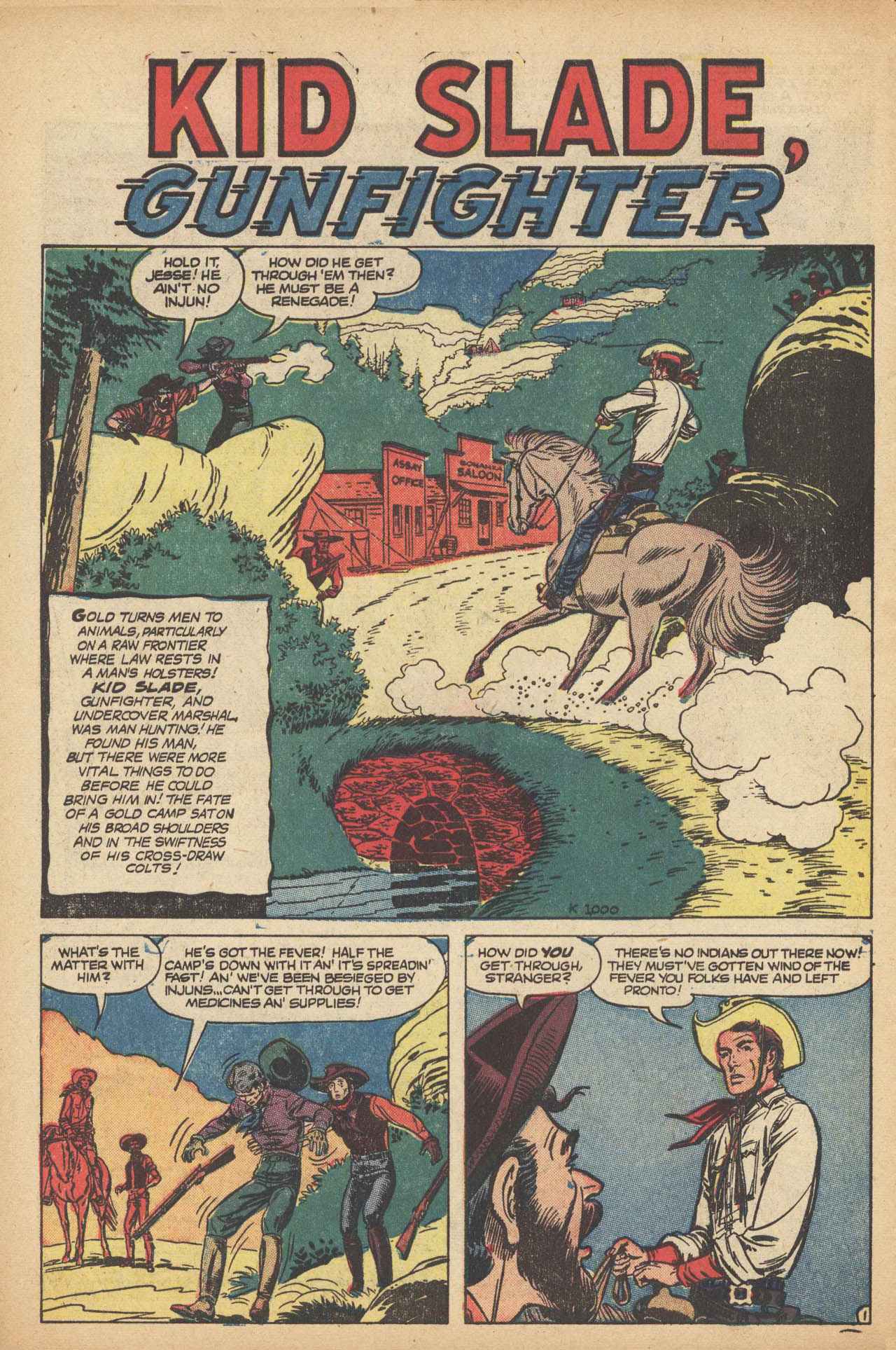 Read online Kid Slade, Gunfighter comic -  Issue #5 - 10