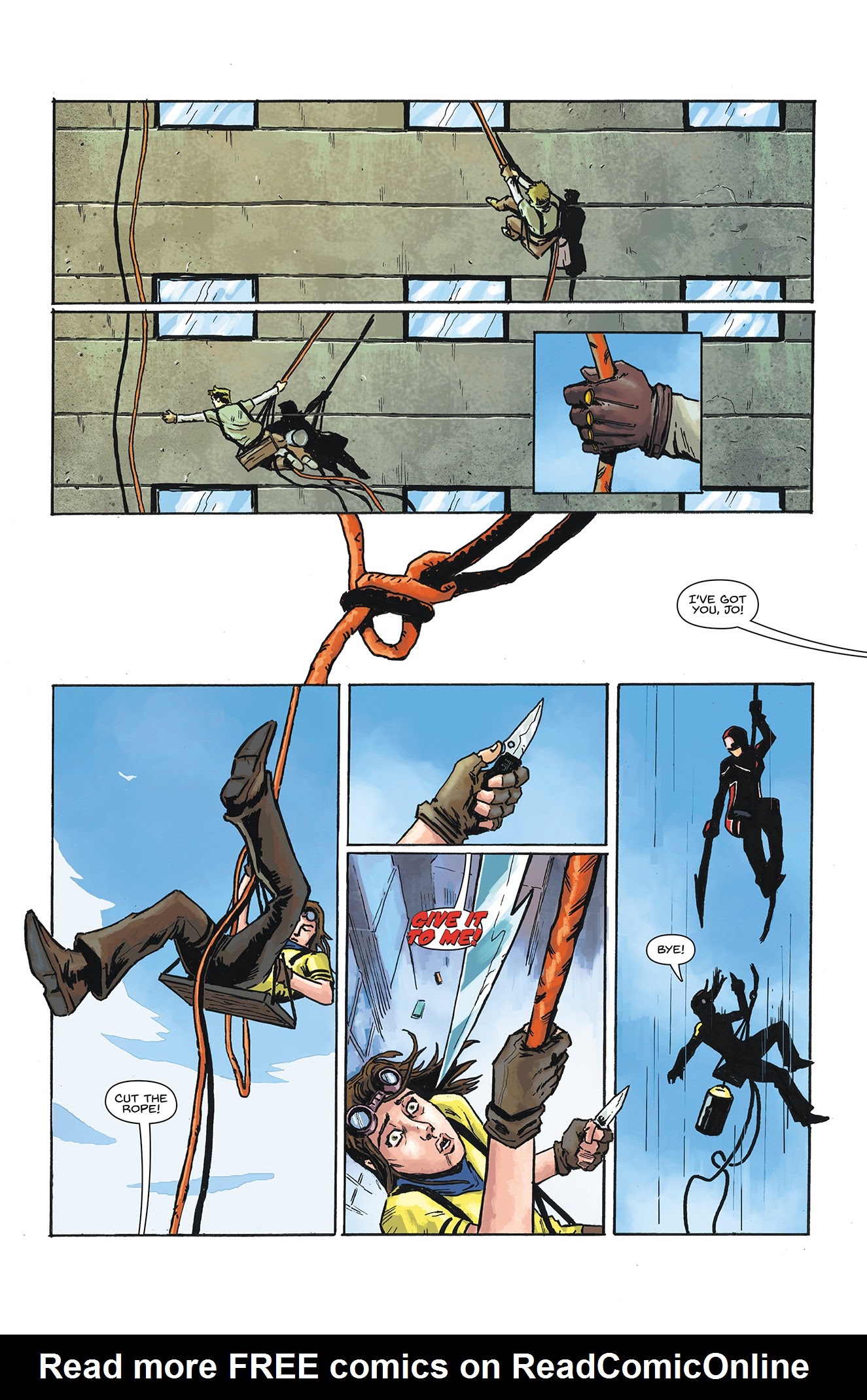 Read online Downcast comic -  Issue #1 - 10