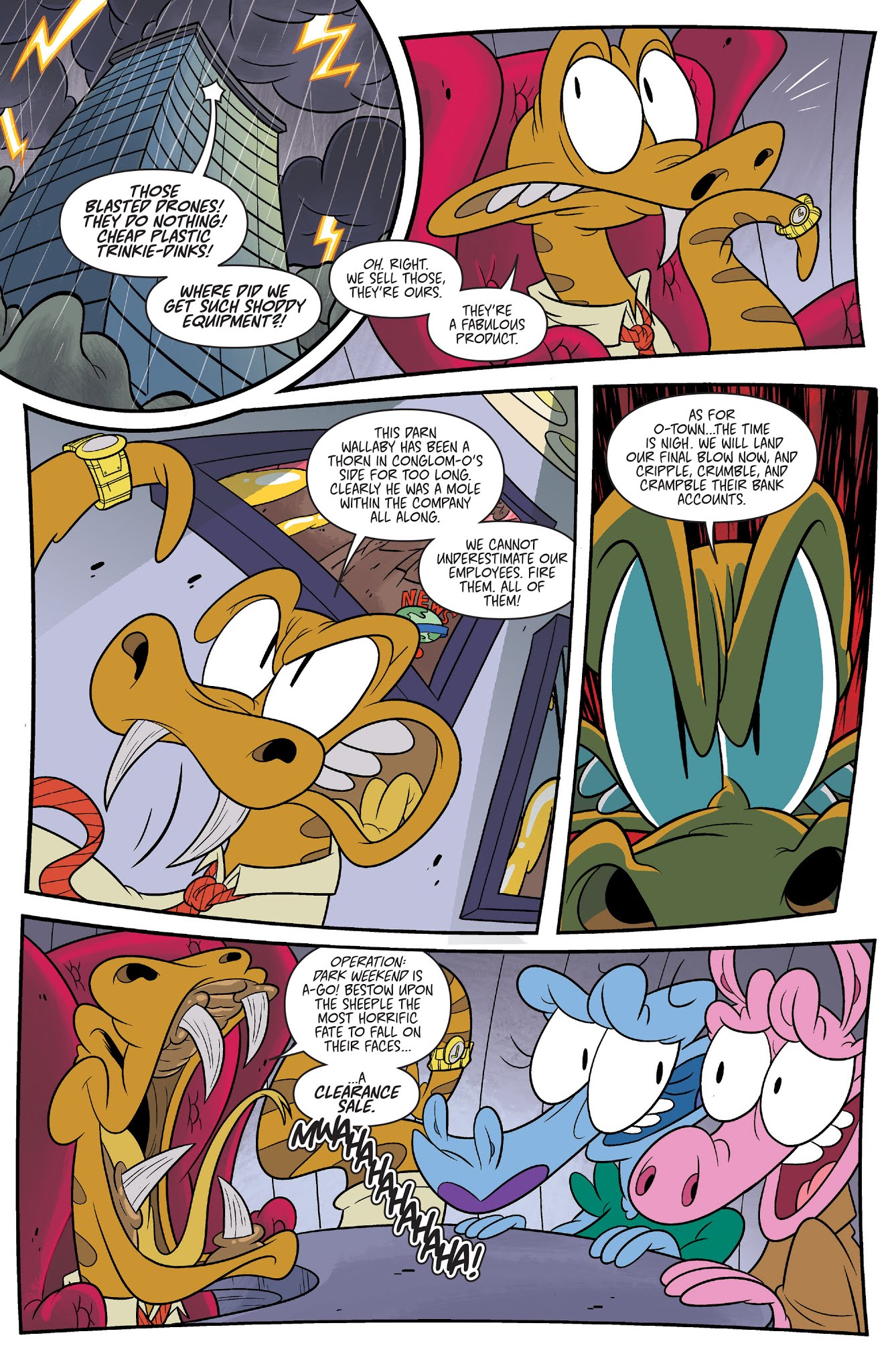 Read online Rocko's Modern Life (2017) comic -  Issue #8 - 9