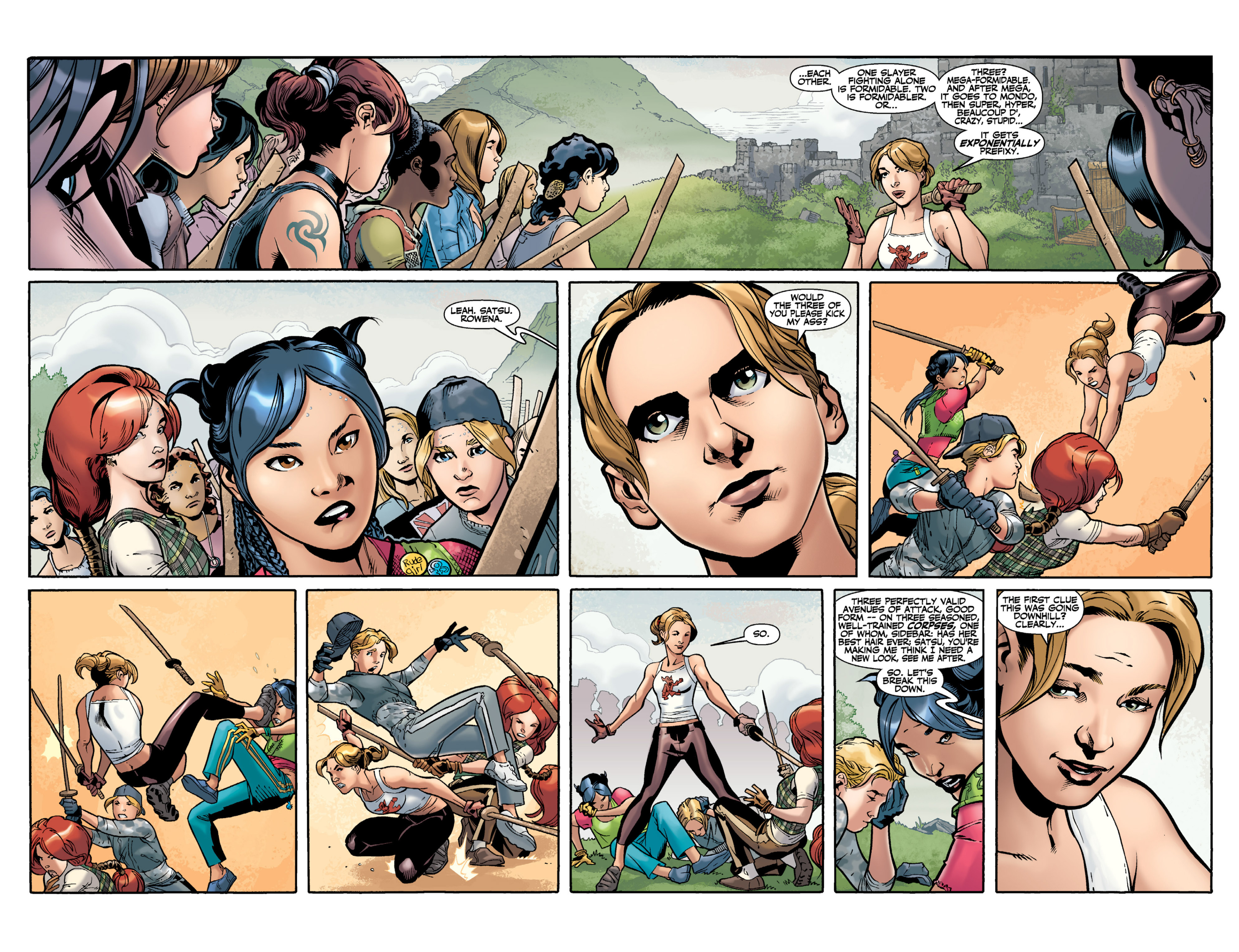 Read online Buffy the Vampire Slayer Season Eight comic -  Issue # _TPB 1 - The Long Way Home - 33