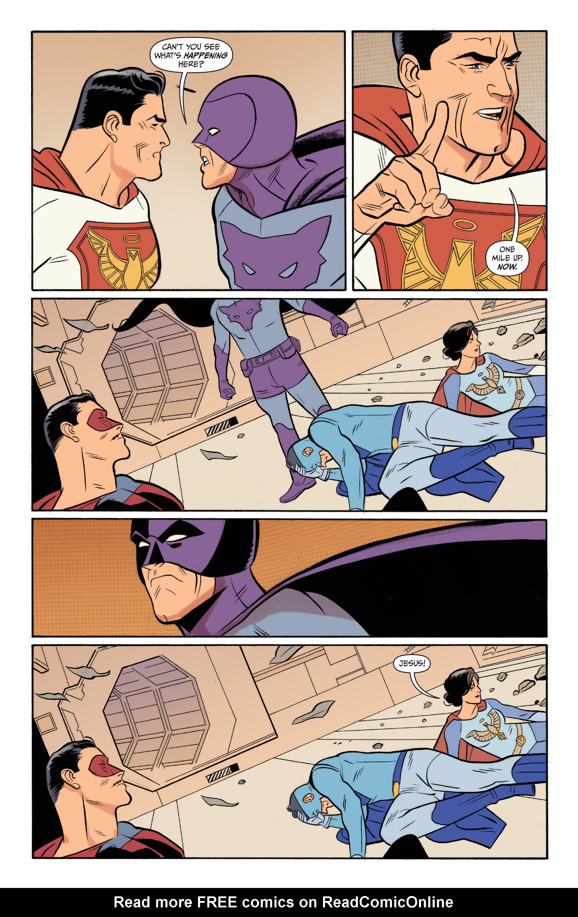 Read online Jupiter's Circle comic -  Issue #6 - 12