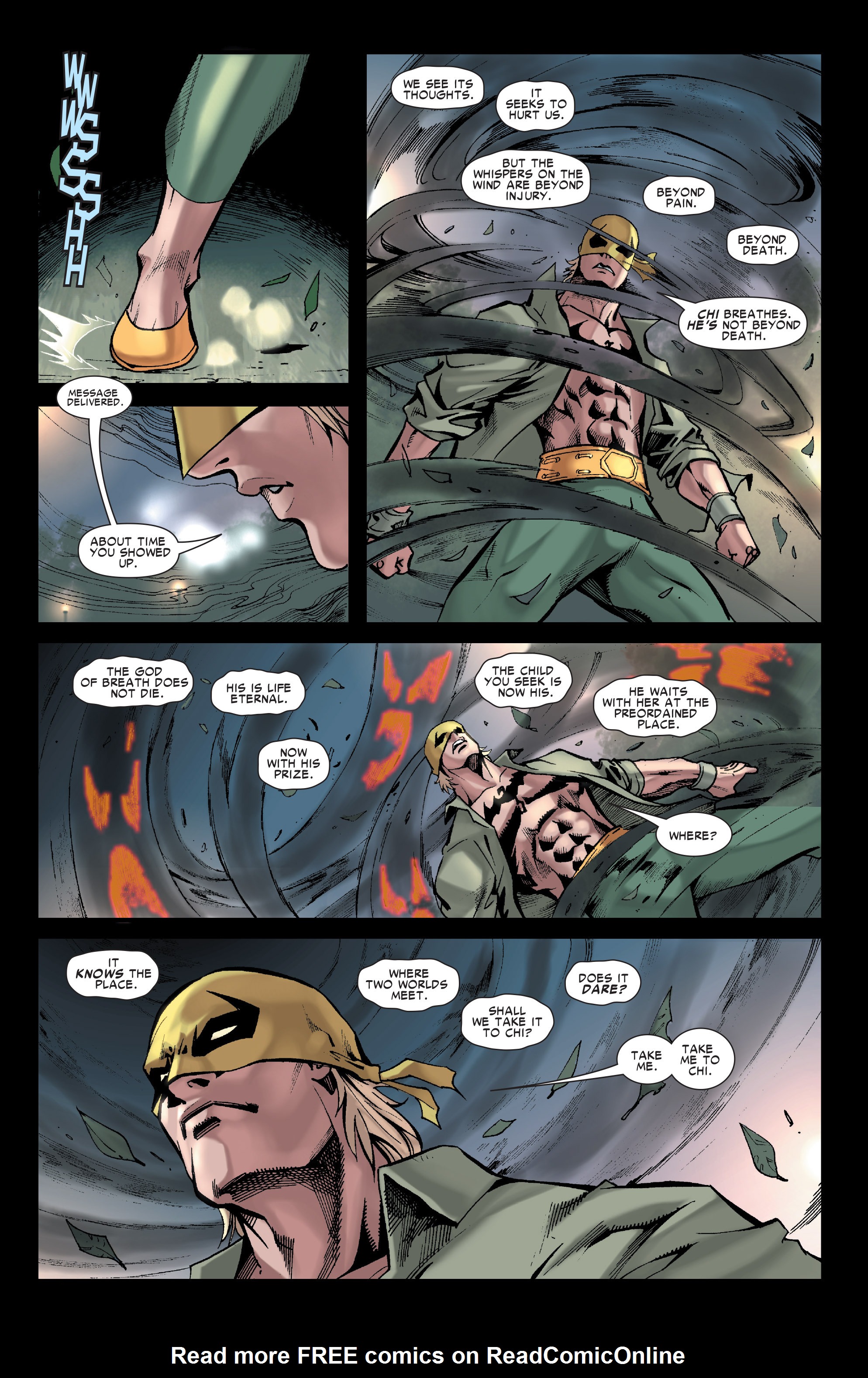 Read online Iron Fist (2004) comic -  Issue #6 - 7