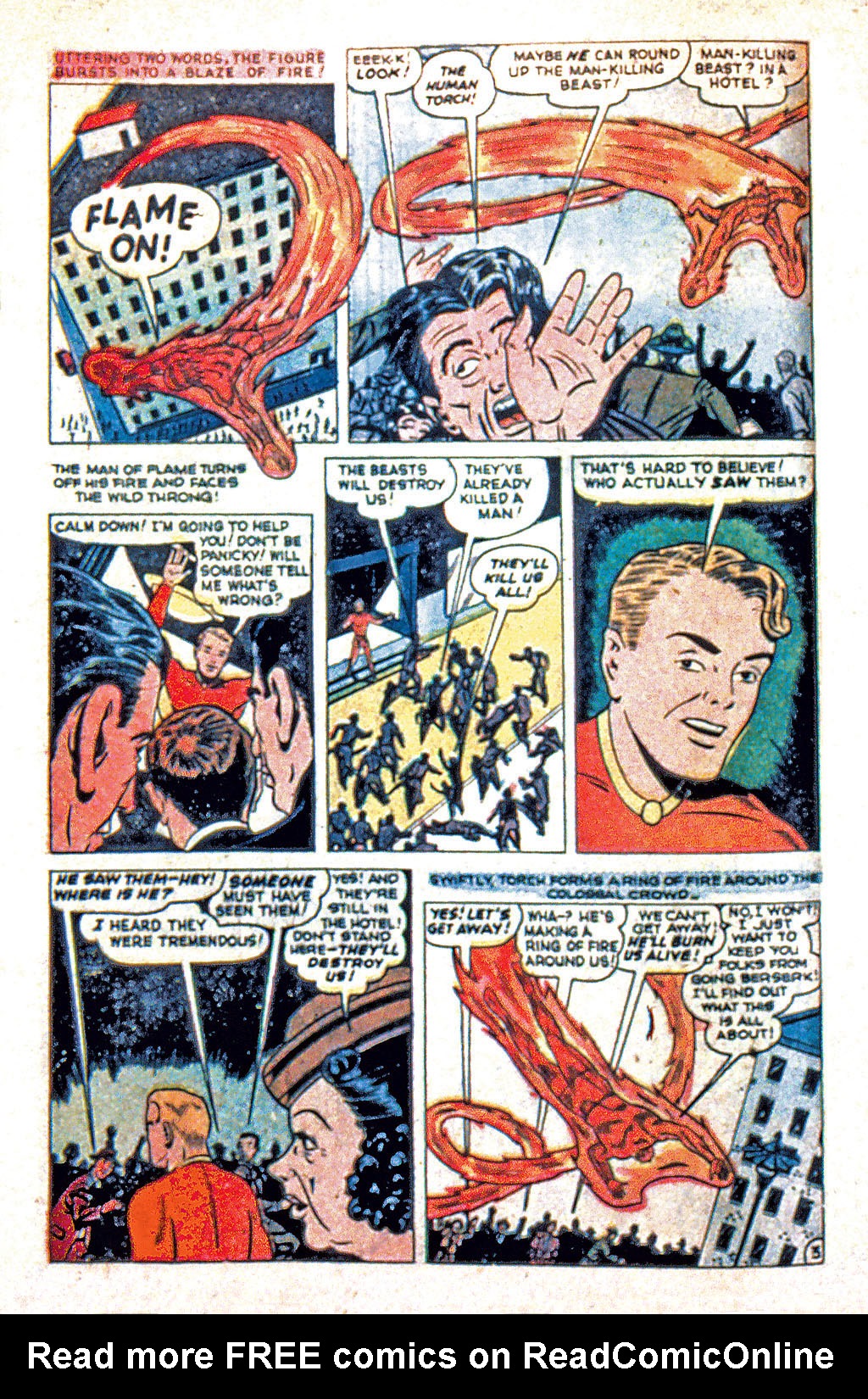 Read online The Human Torch (1940) comic -  Issue #33 - 16