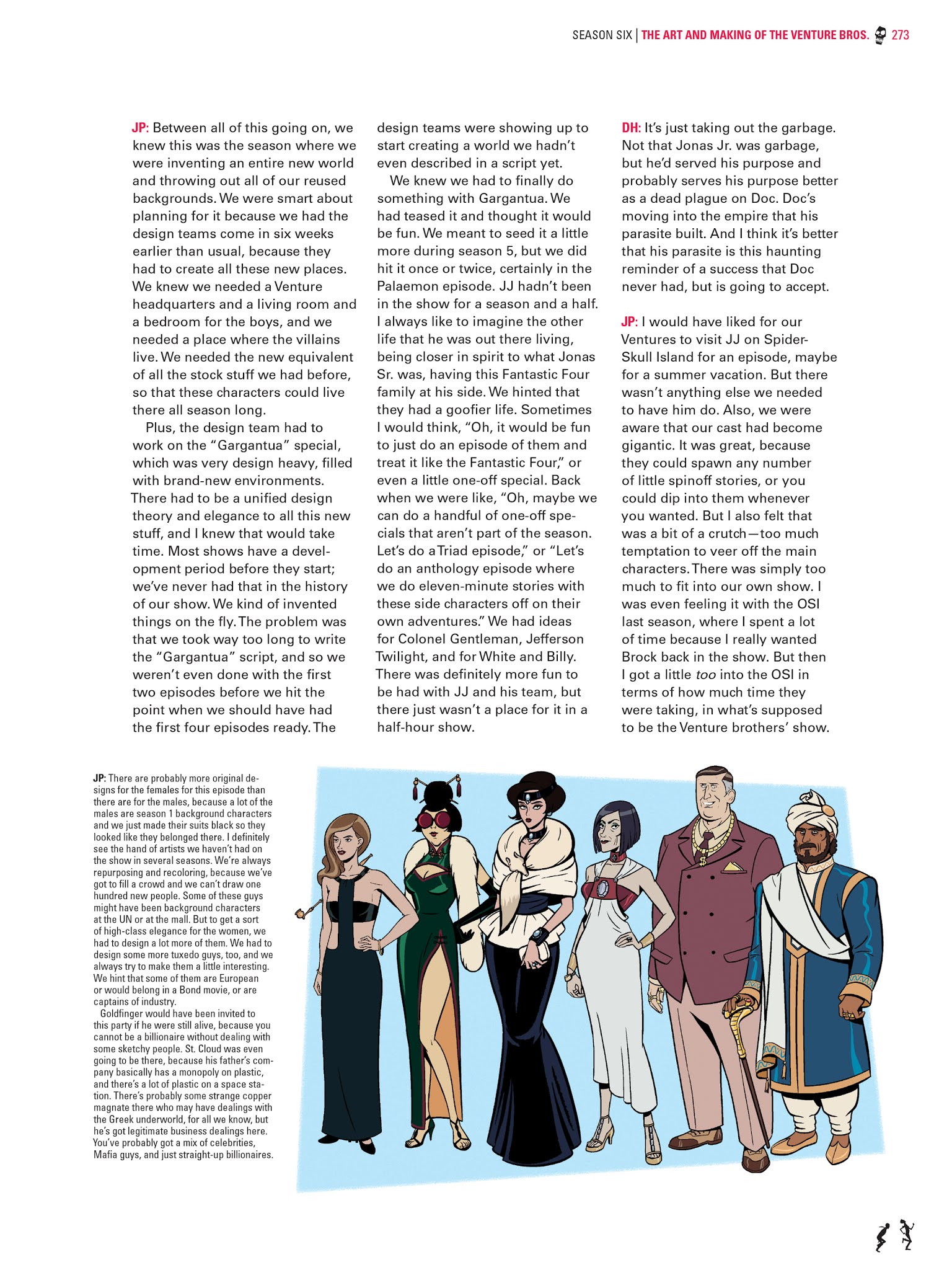 Read online Go Team Venture!: The Art and Making of The Venture Bros. comic -  Issue # TPB (Part 3) - 72