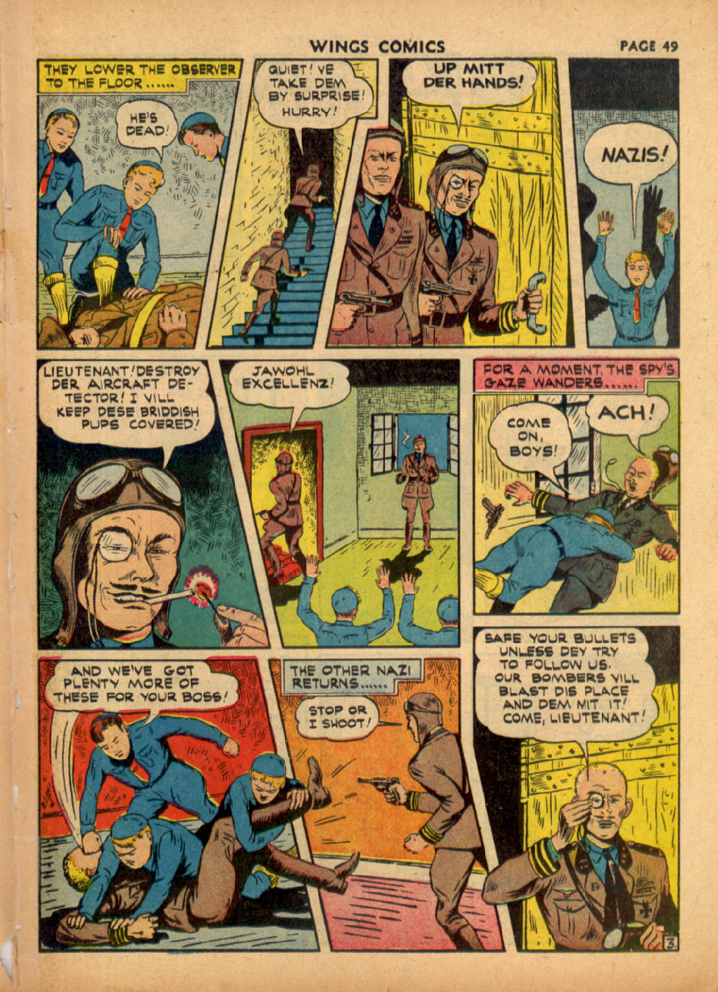 Read online Wings Comics comic -  Issue #16 - 51