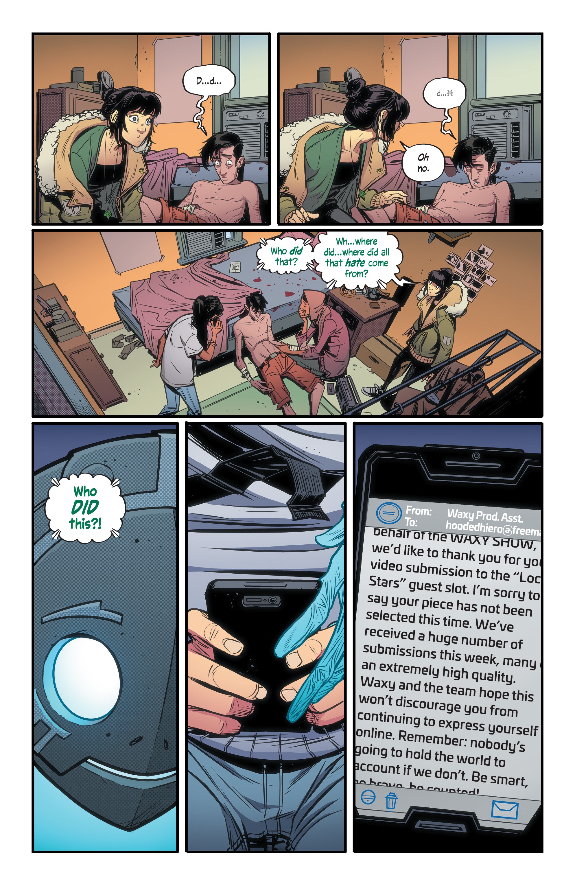 Read online Alienated comic -  Issue #4 - 23