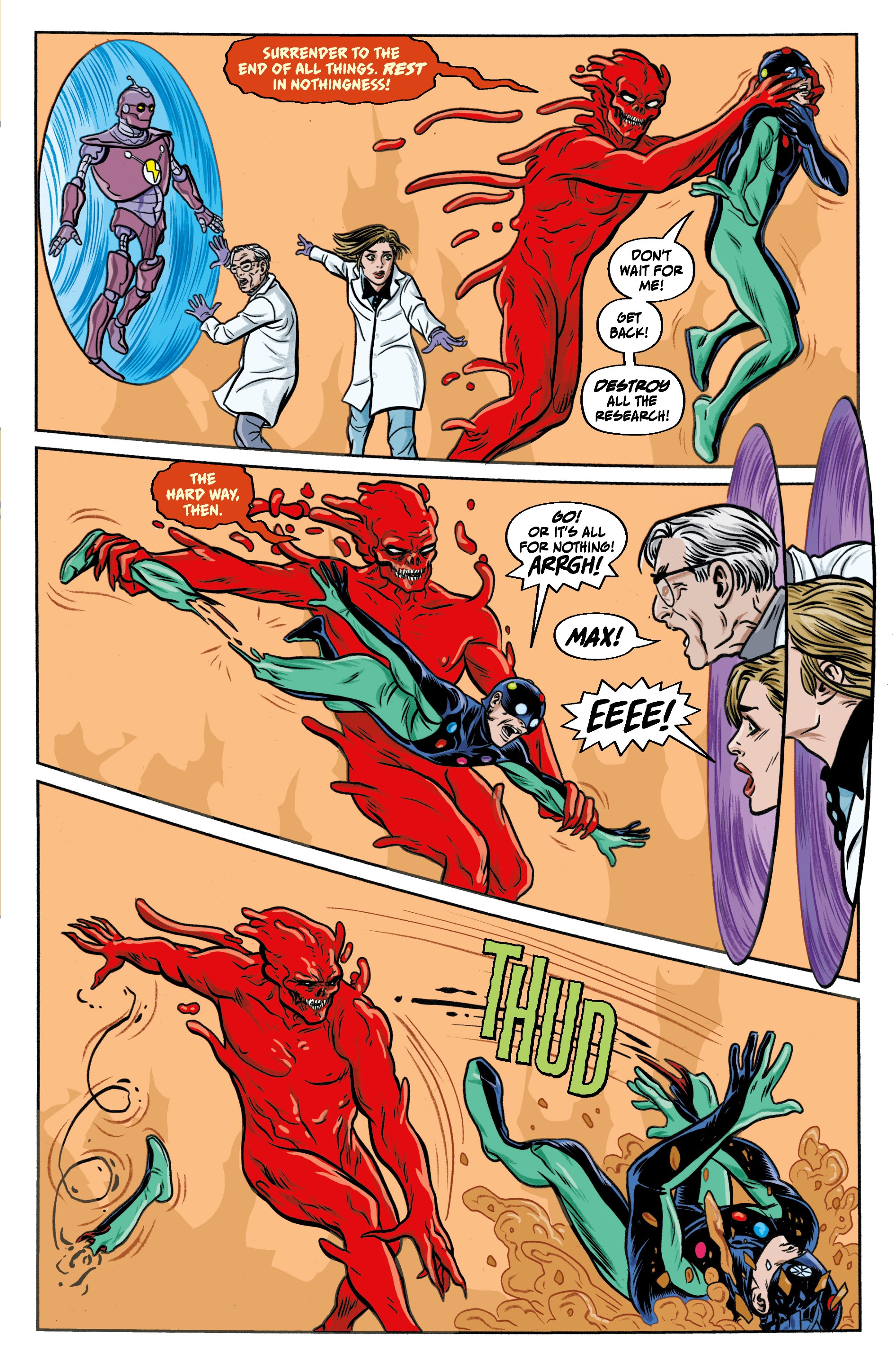 Read online X-RAY ROBOT comic -  Issue #4 - 15