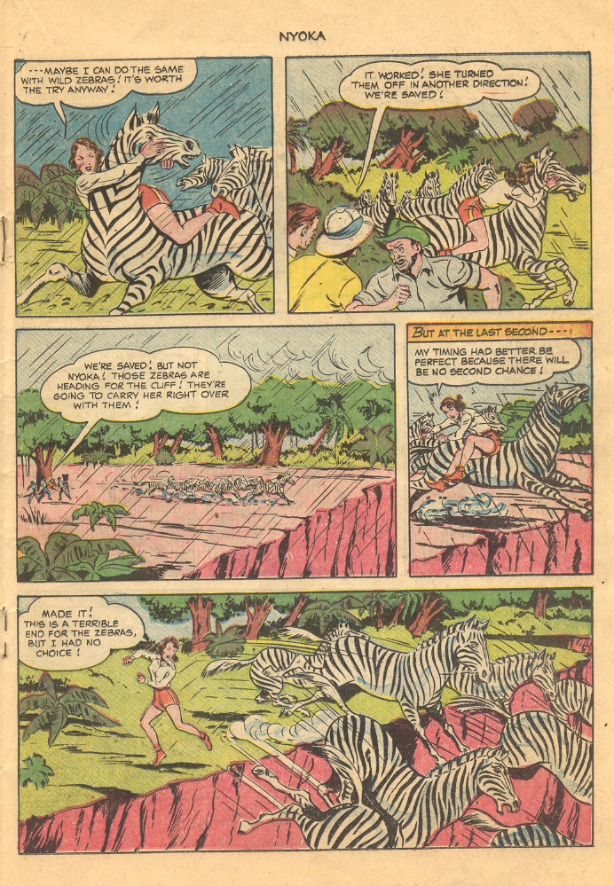 Read online Nyoka the Jungle Girl (1945) comic -  Issue #48 - 19