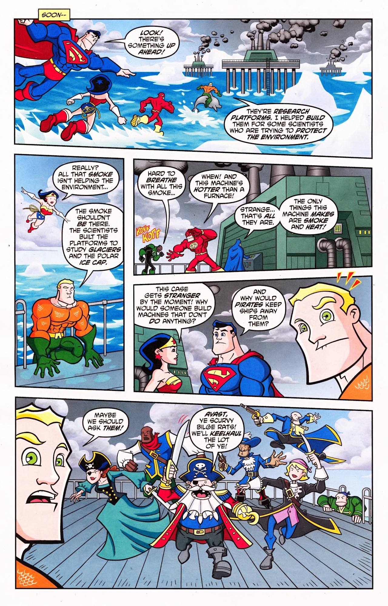 Super Friends #12 #12 - English 6