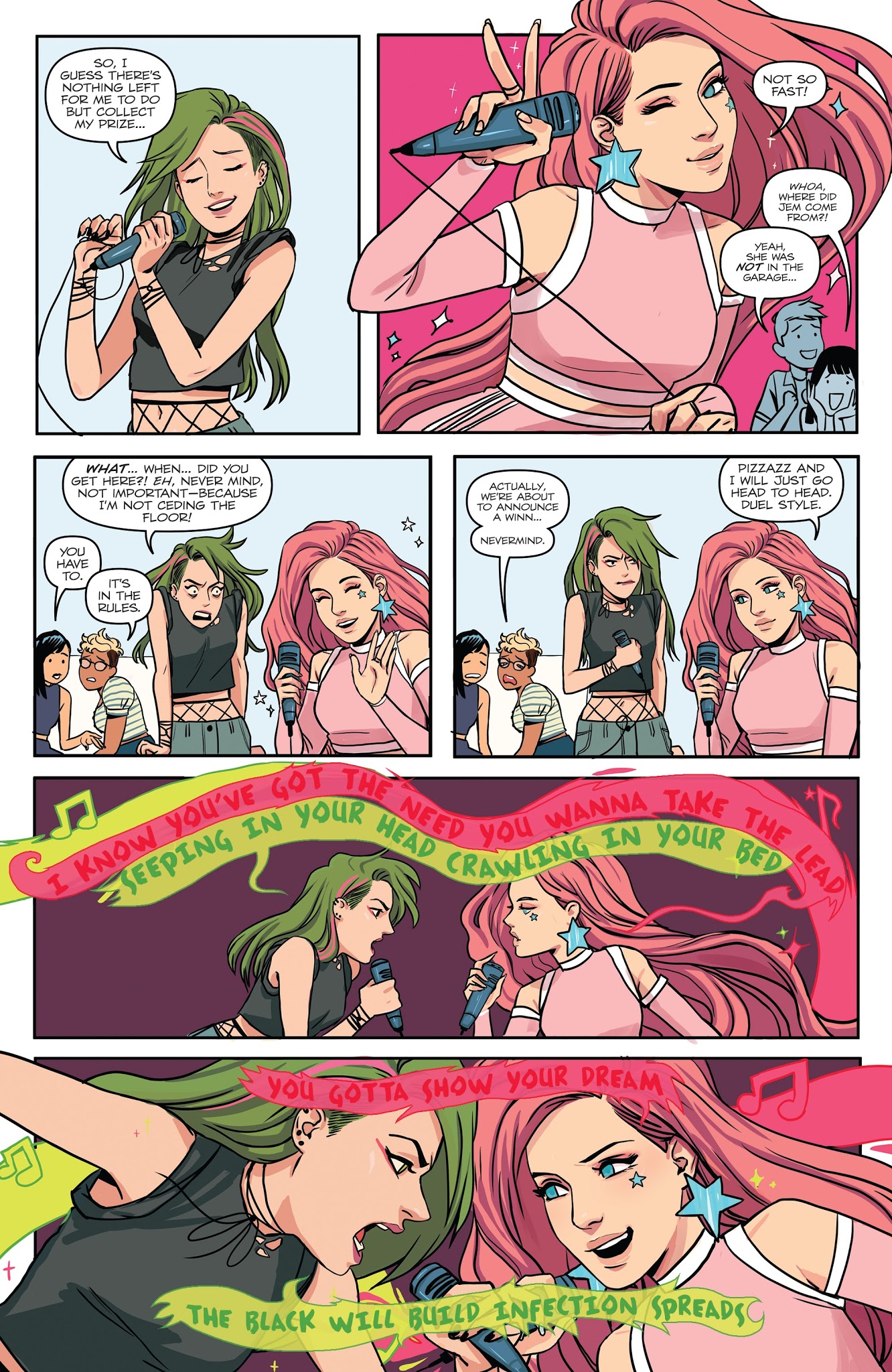 Read online Jem and the Holograms: Dimensions comic -  Issue #2 - 12