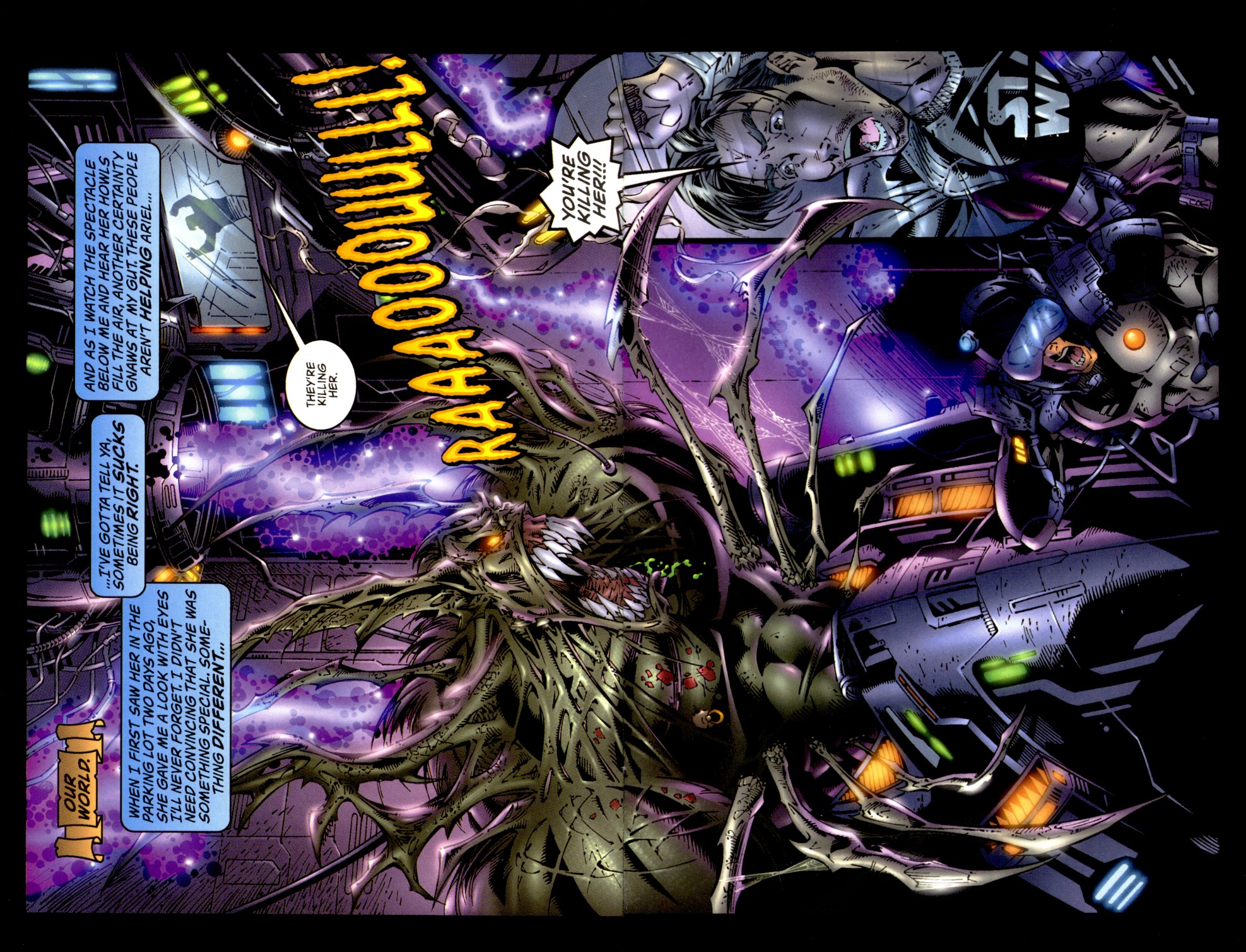 Read online Darkchylde comic -  Issue #4 - 7