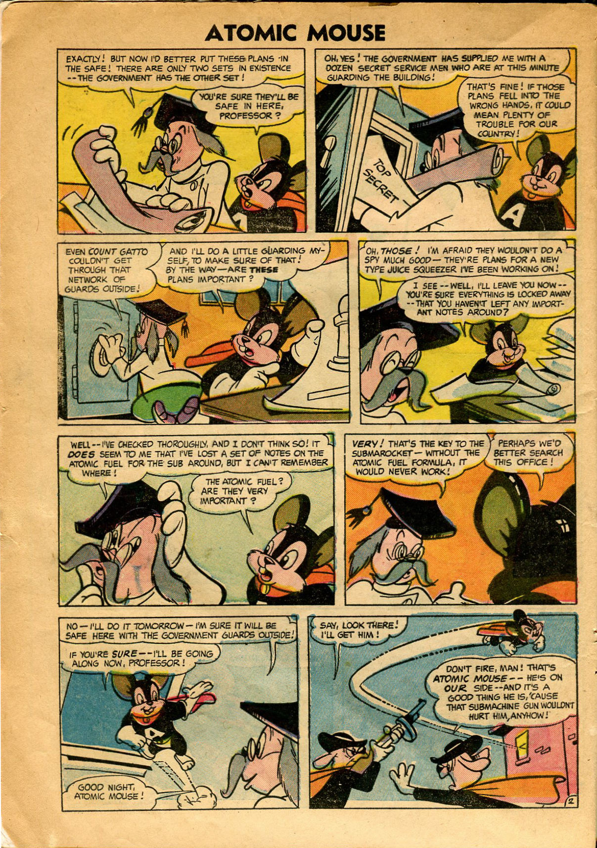 Read online Atomic Mouse comic -  Issue #10 - 4