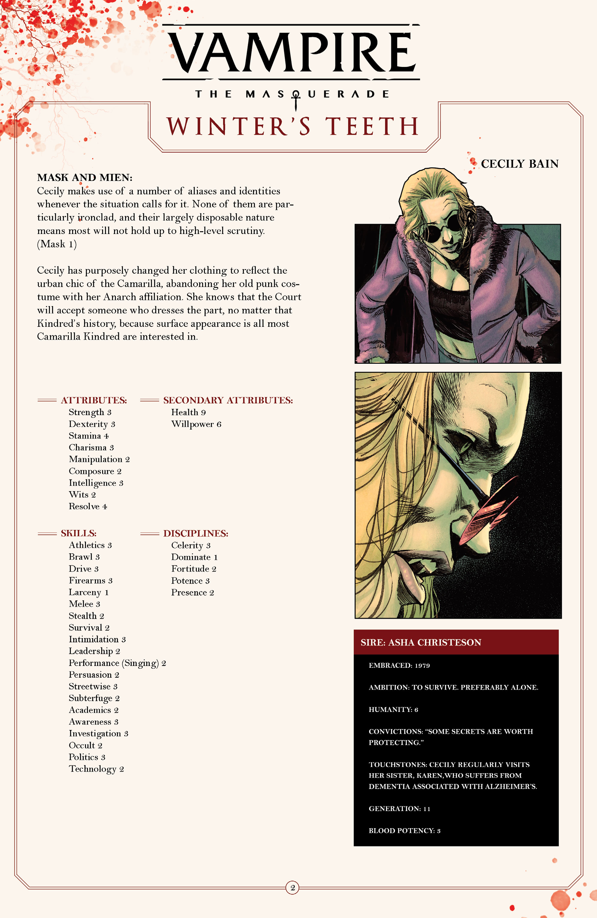 Read online Vampire: The Masquerade Winter's Teeth comic -  Issue #1 - 33
