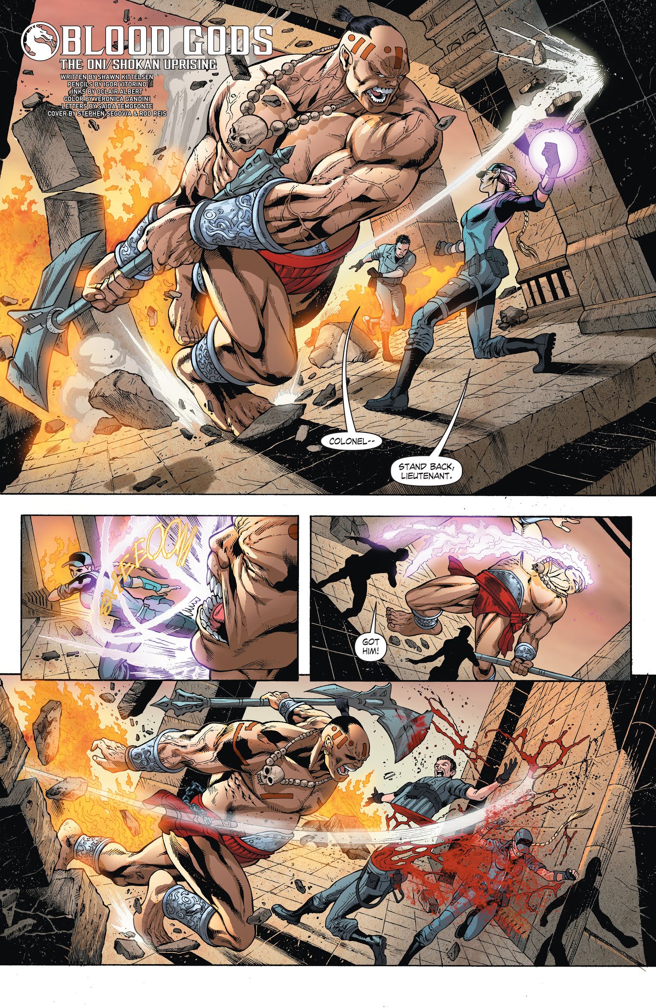 Read online Mortal Kombat X [I] comic -  Issue # _TPB 2 - 48