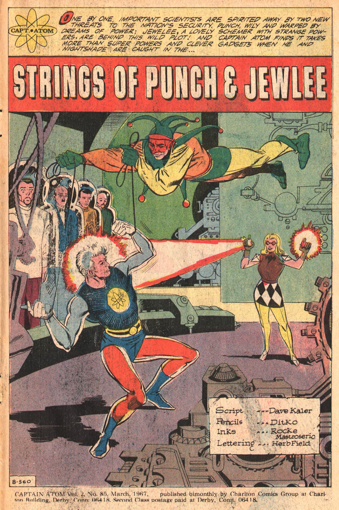 Read online Captain Atom (1965) comic -  Issue #85 - 3