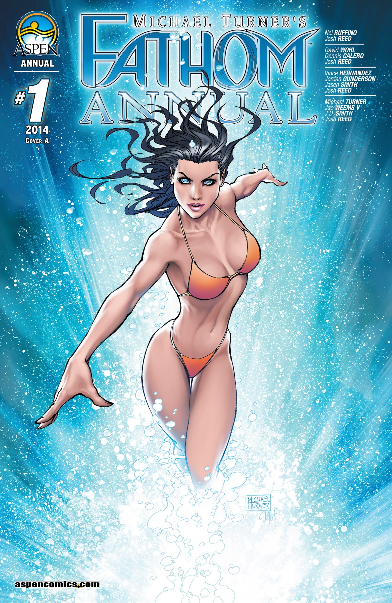Read online Michael Turner's Fathom (2013) comic -  Issue # _Annual 1 - 1