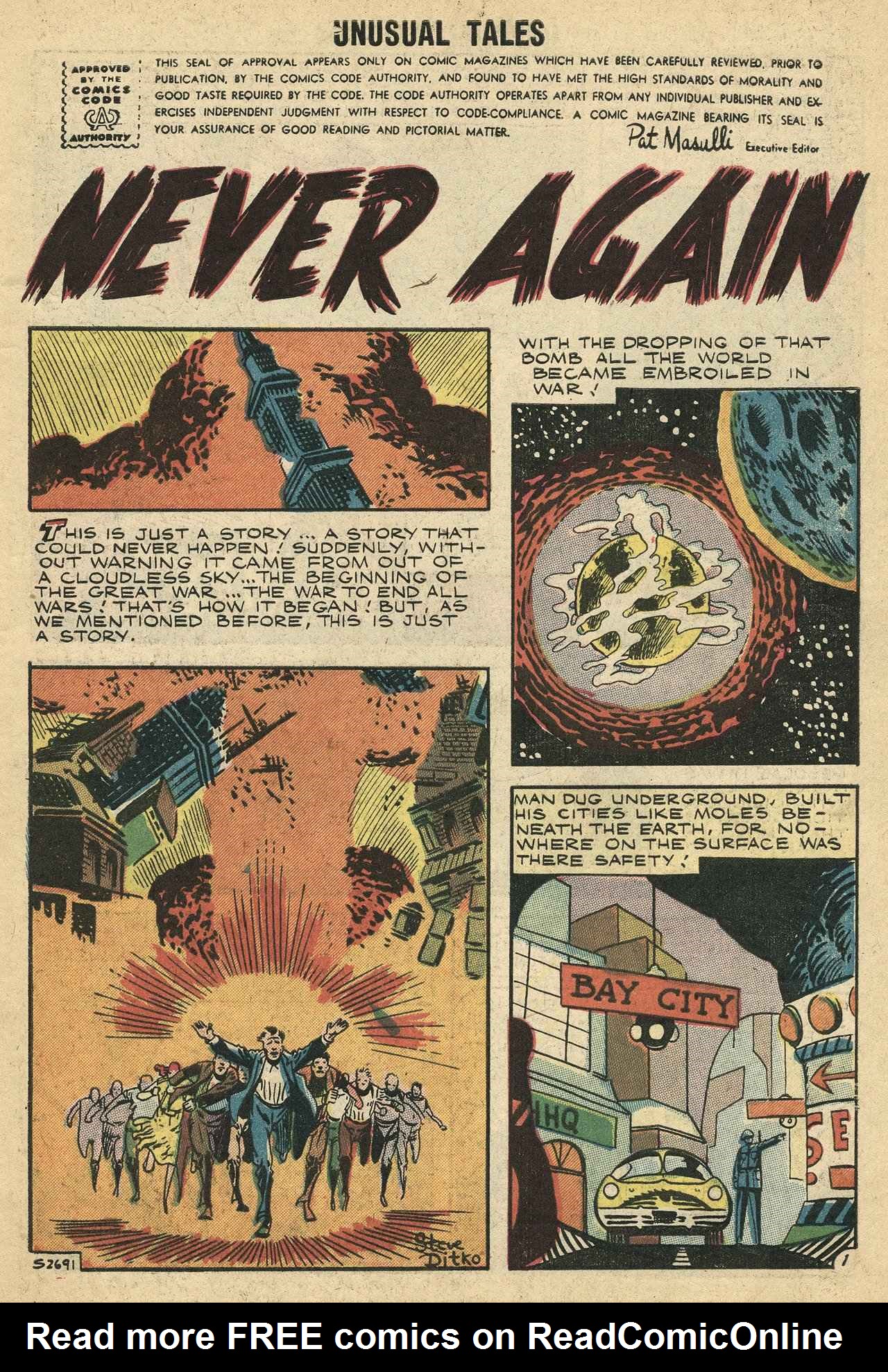 Read online Unusual Tales comic -  Issue #10 - 3