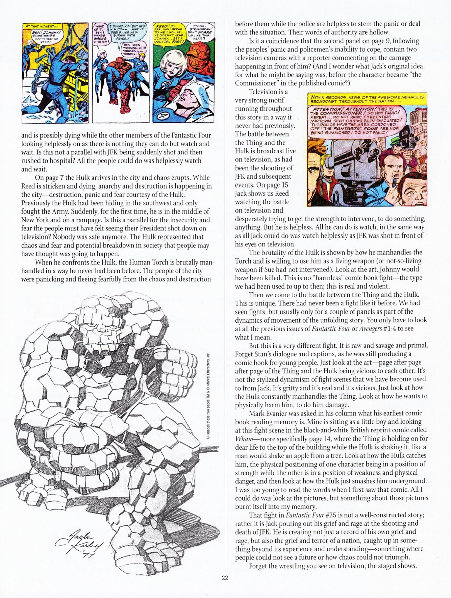Read online The Jack Kirby Collector comic -  Issue #61 - 22
