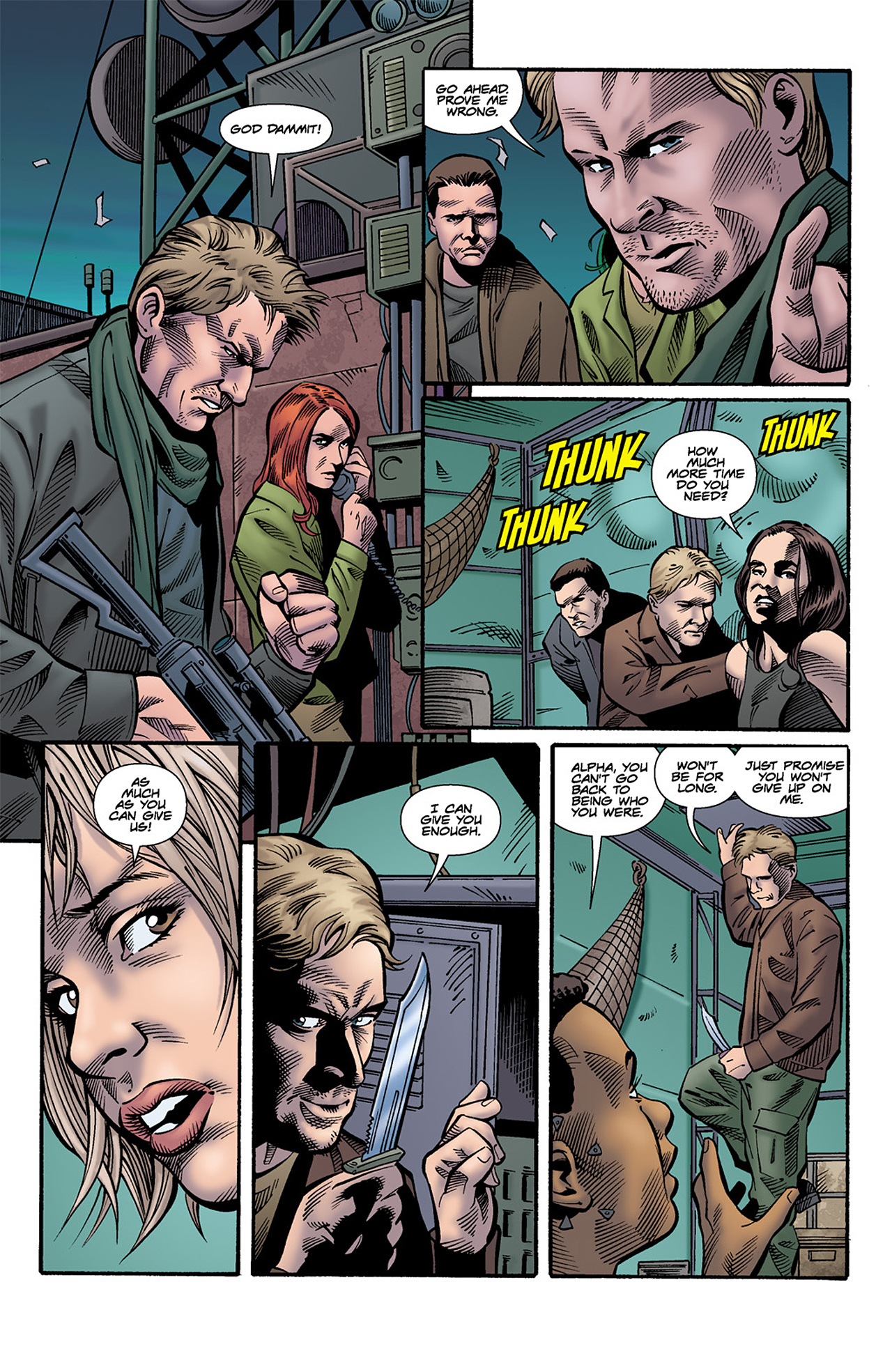 Read online Dollhouse comic -  Issue #5 - 16