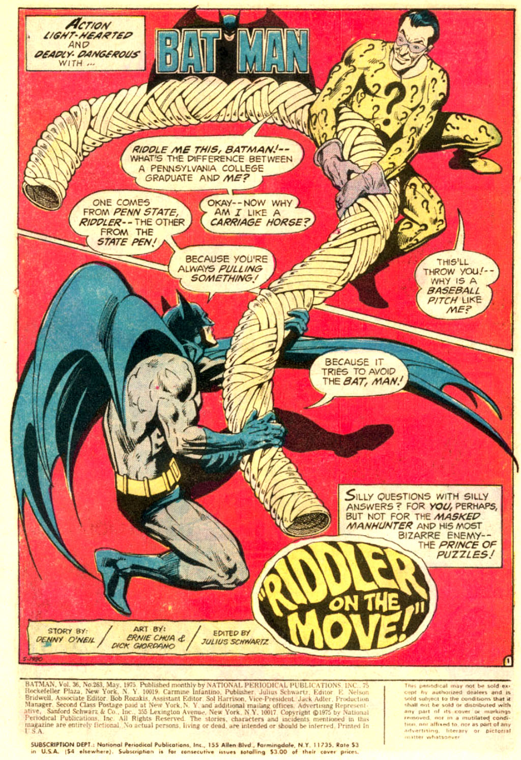 Read online Batman (1940) comic -  Issue #263 - 2