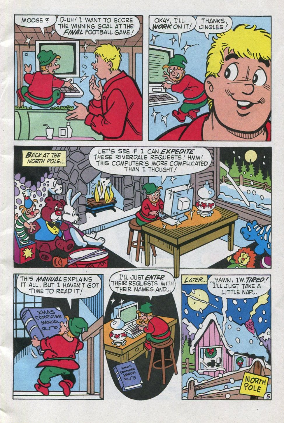 Read online Archie's Christmas Stocking comic -  Issue #2 - 7