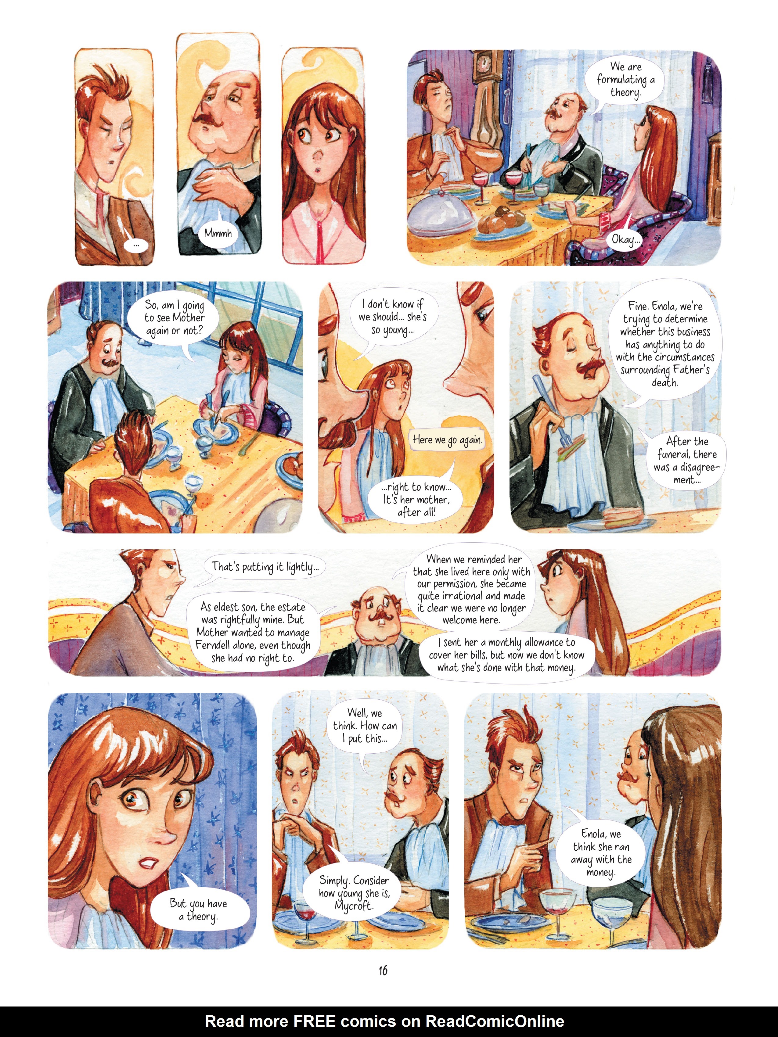 Read online An Enola Holmes Mystery comic -  Issue #1 - 18