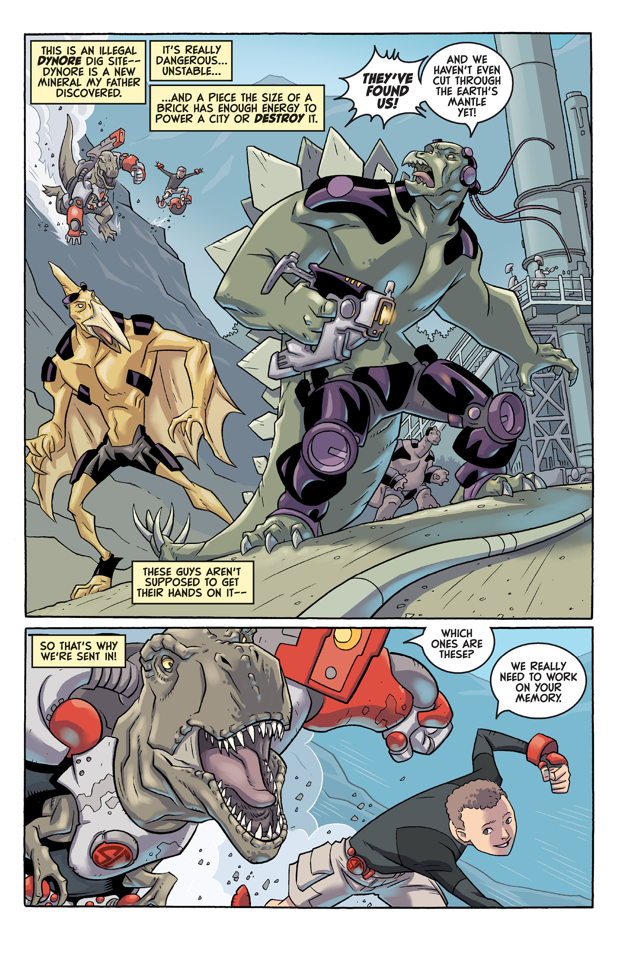 Read online Super Dinosaur (2011) comic -  Issue # _TPB 1 - 8