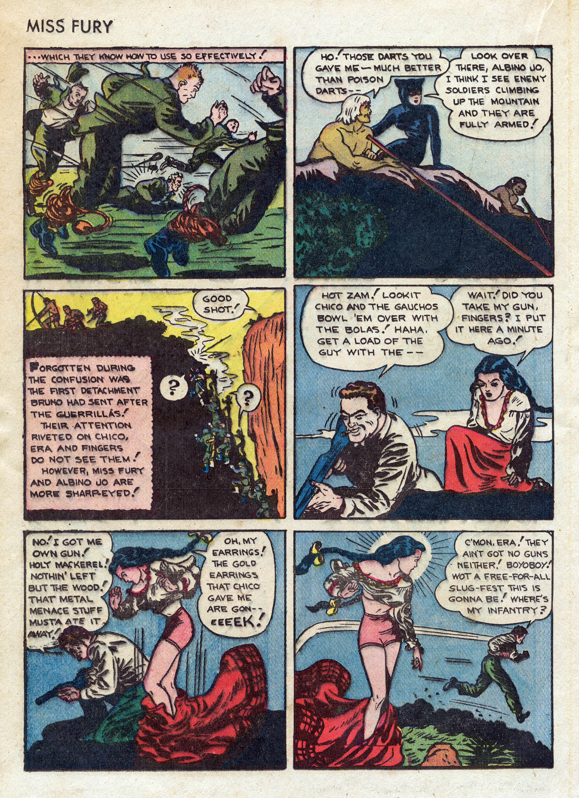 Read online Miss Fury Comics comic -  Issue #3 - 36