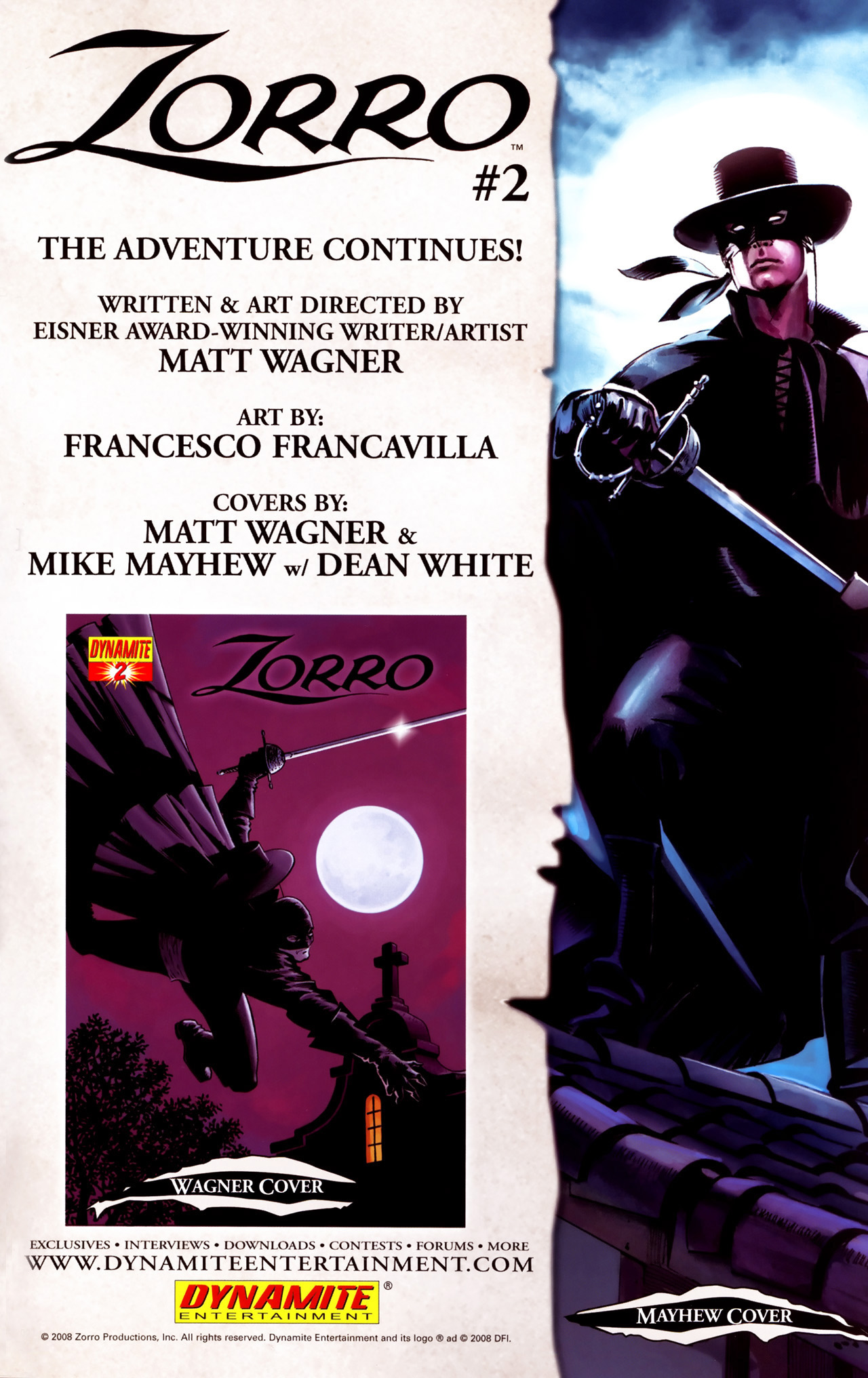 Read online Zorro (2008) comic -  Issue #1 - 29