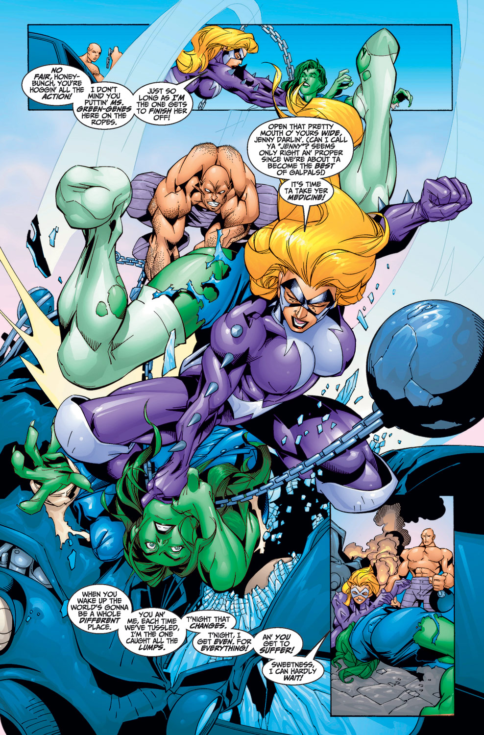 Read online Fantastic Four (1998) comic -  Issue #22 - 7