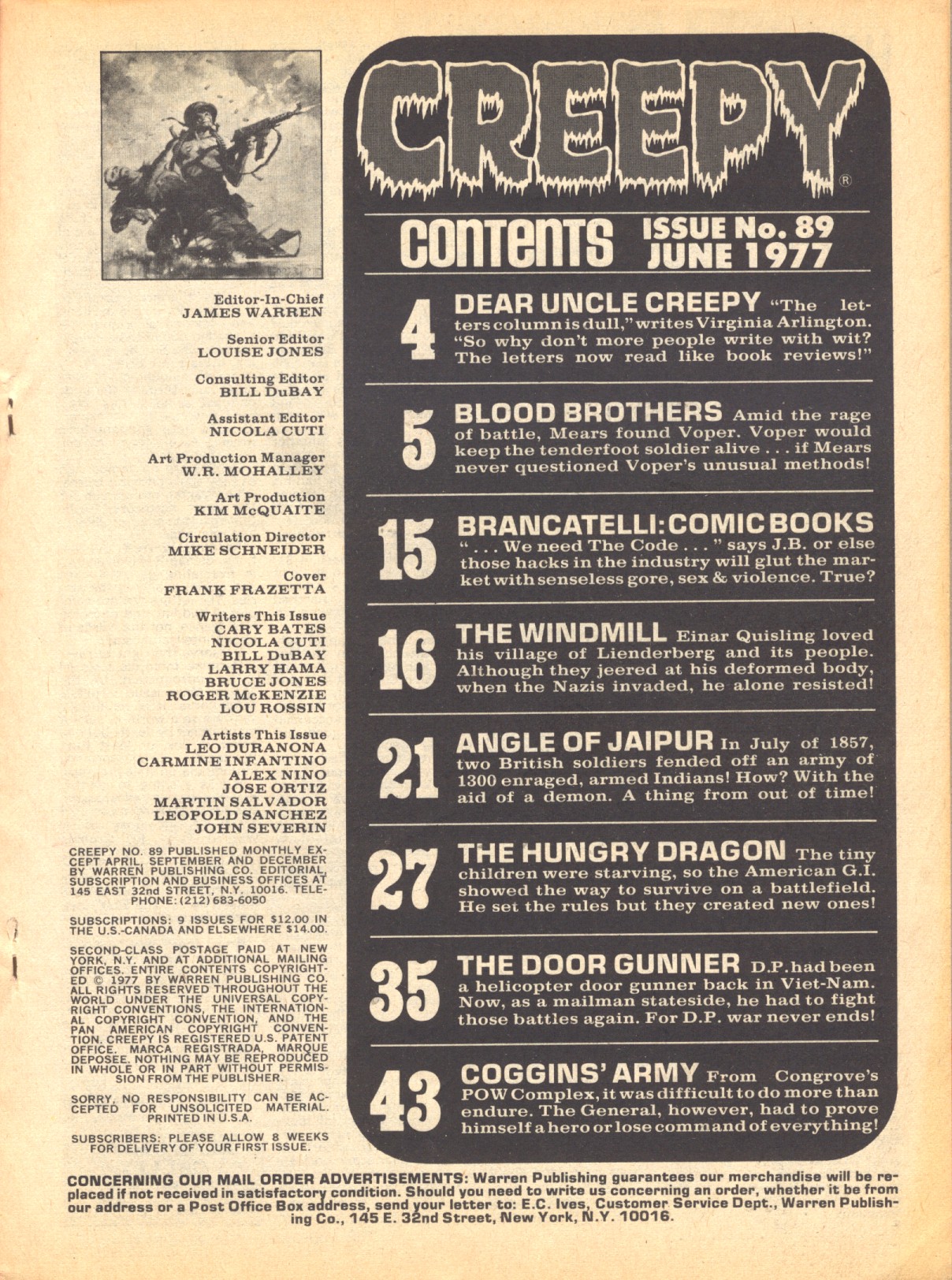 Creepy (1964) Issue #89 #89 - English 3