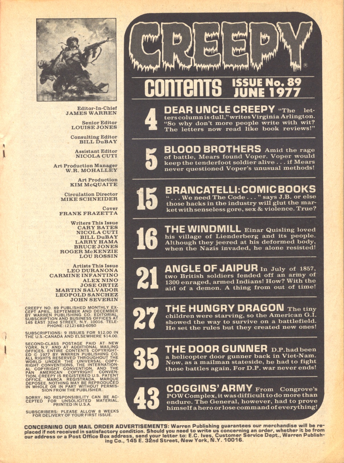 Read online Creepy (1964) comic -  Issue #89 - 3