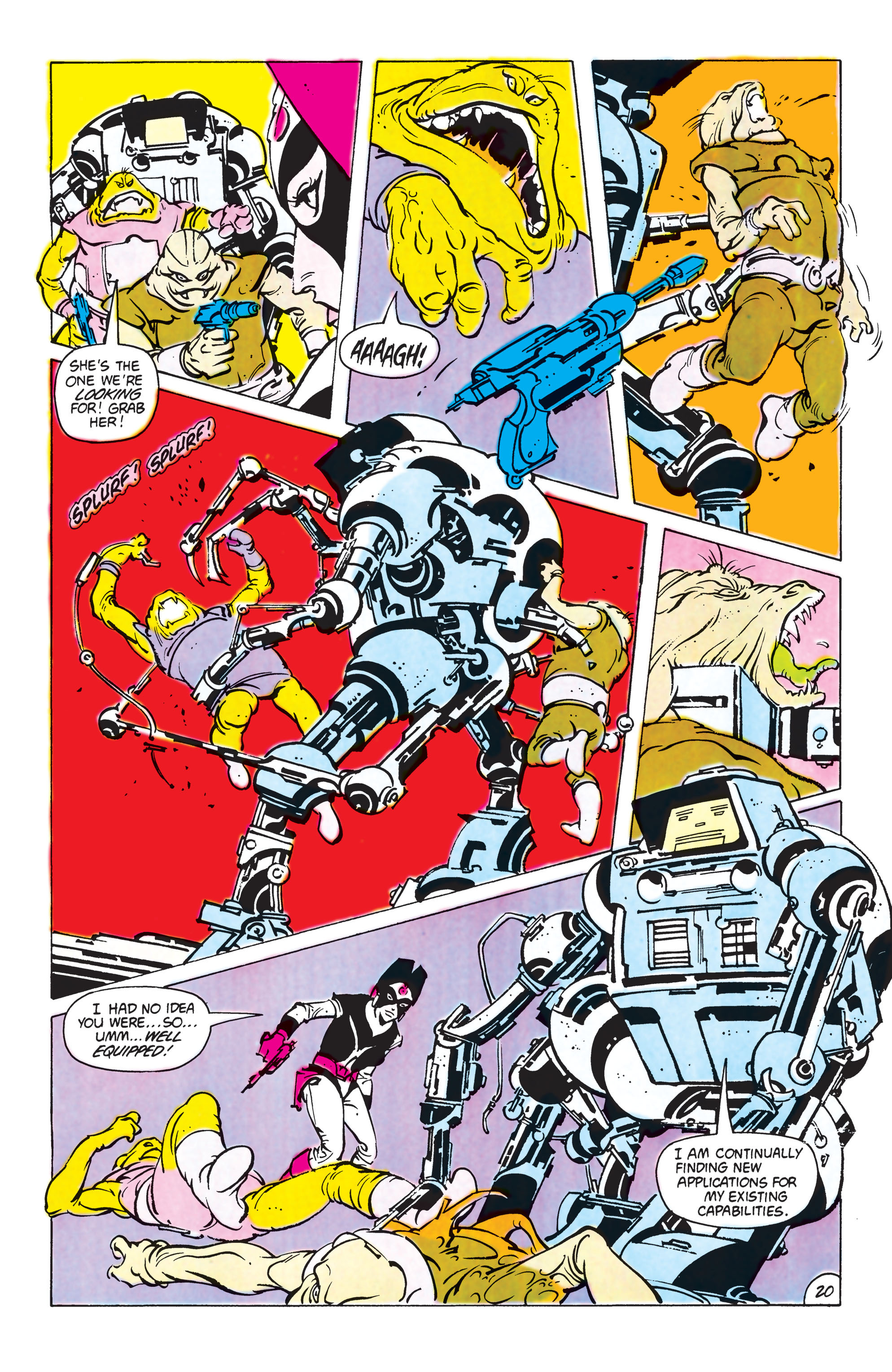 Read online The Omega Men (1983) comic -  Issue #21 - 21