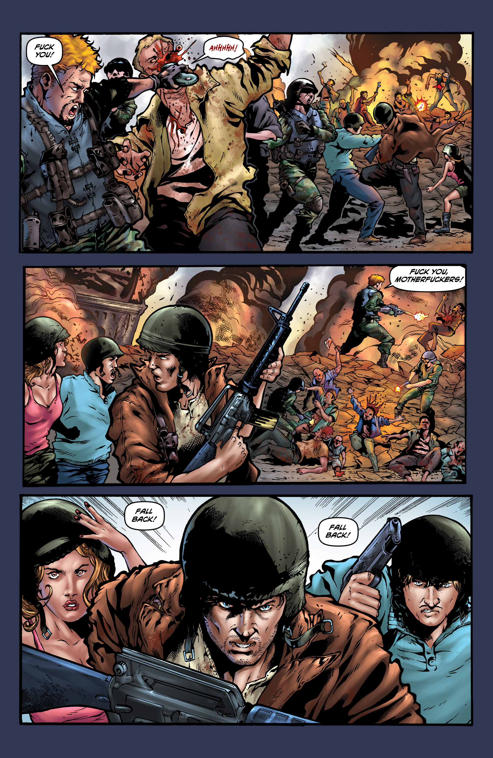 Read online Crossed: Badlands comic -  Issue #67 - 11