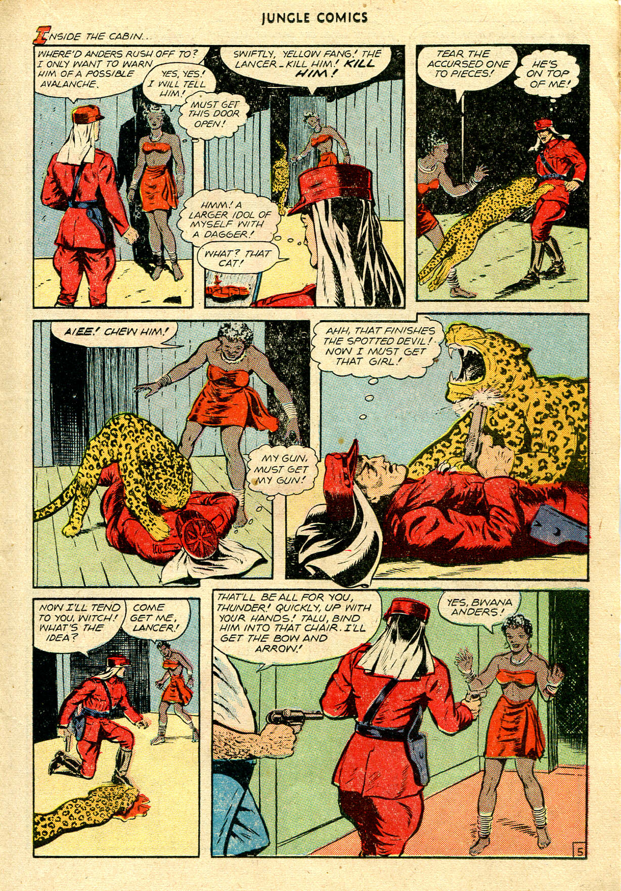 Read online Jungle Comics comic -  Issue #86 - 24