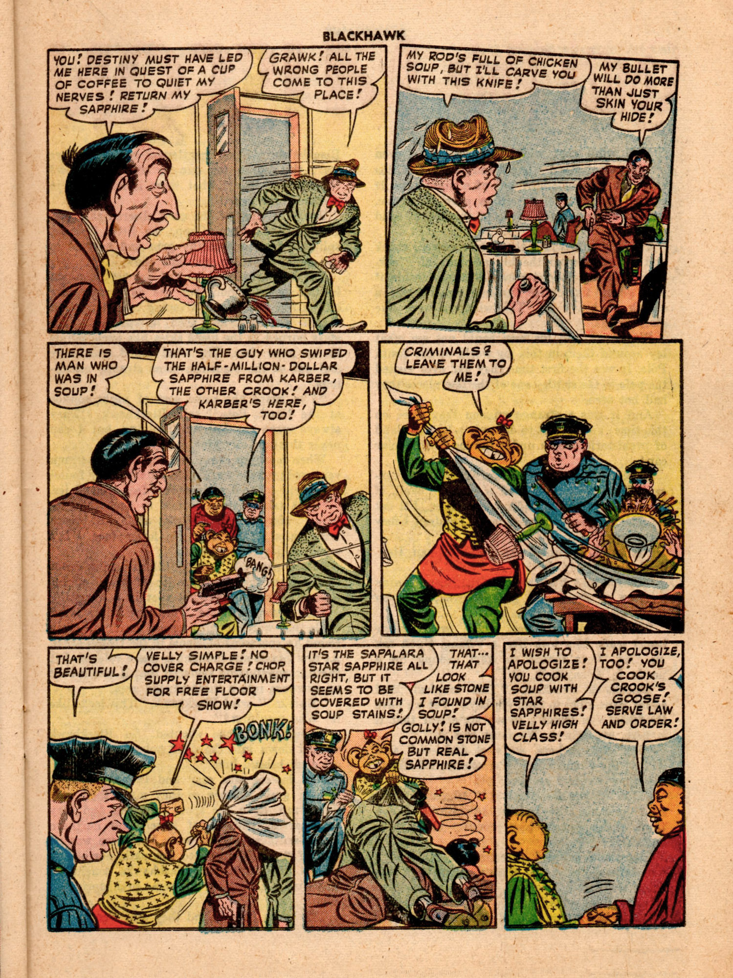 Read online Blackhawk (1957) comic -  Issue #21 - 33