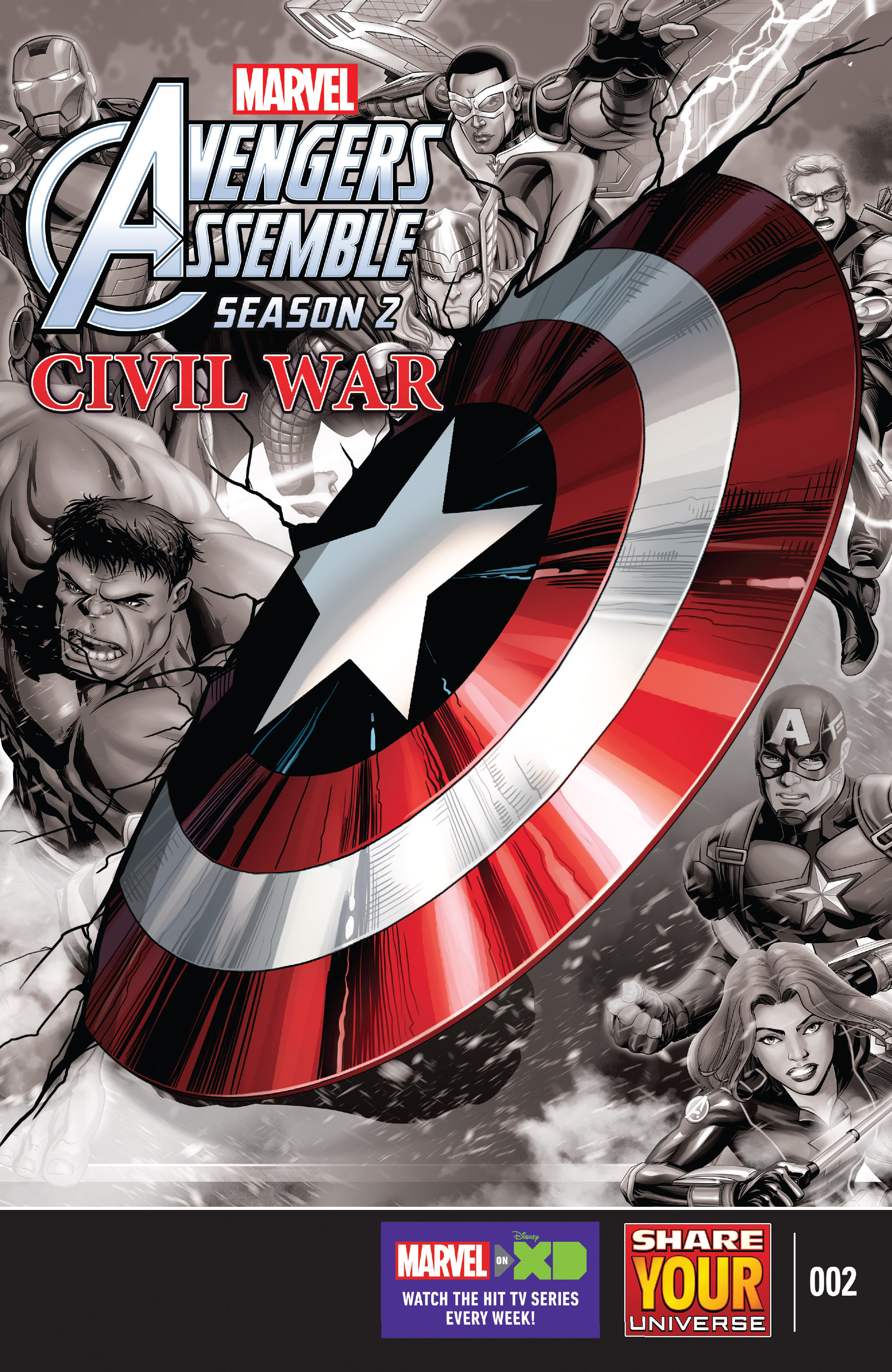 Read online Marvel Universe Avengers Assemble: Civil War comic -  Issue #2 - 1
