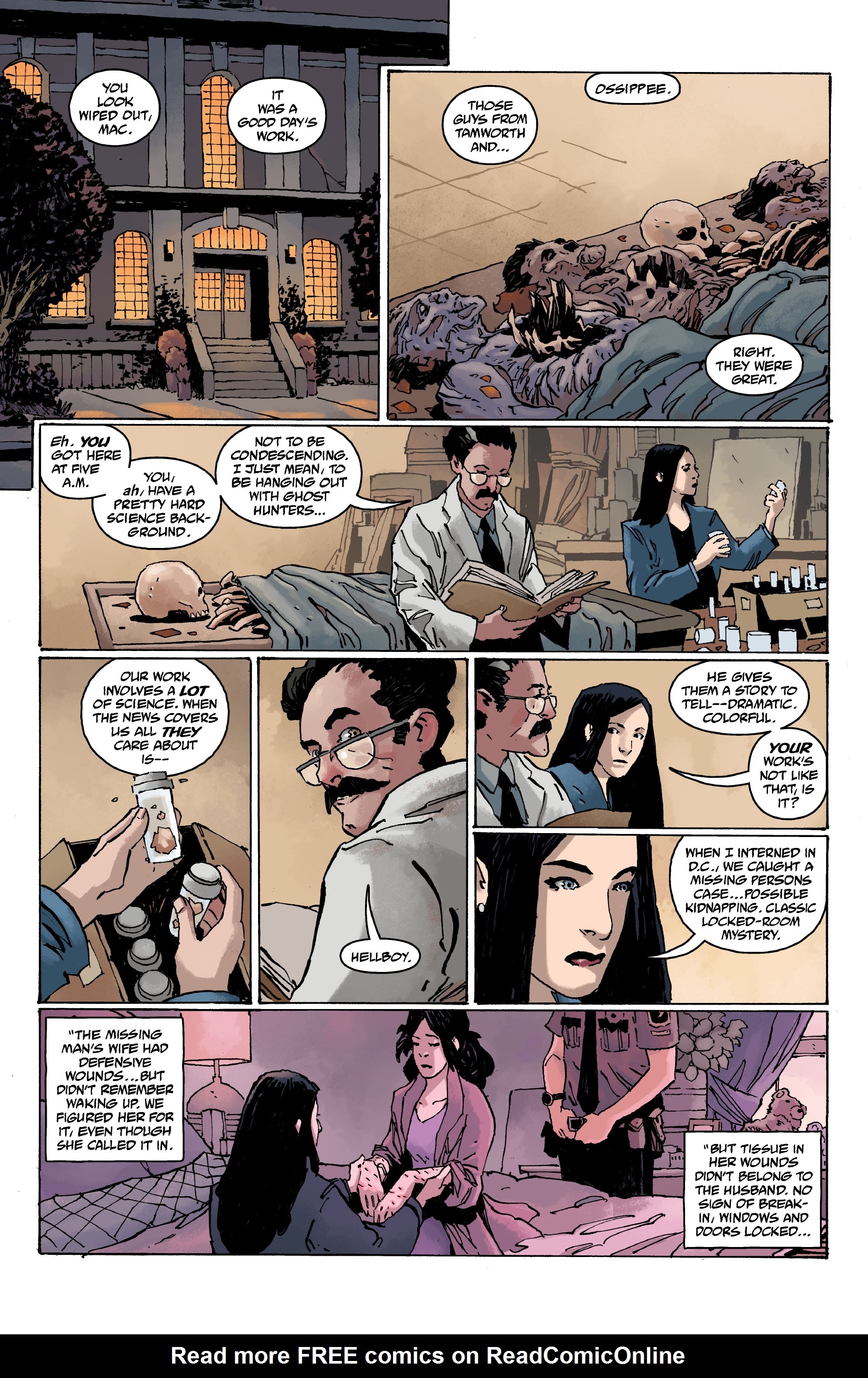 Read online Hellboy and the B.P.R.D.: The Beast of Vargu and Others comic -  Issue # TPB (Part 1) - 66
