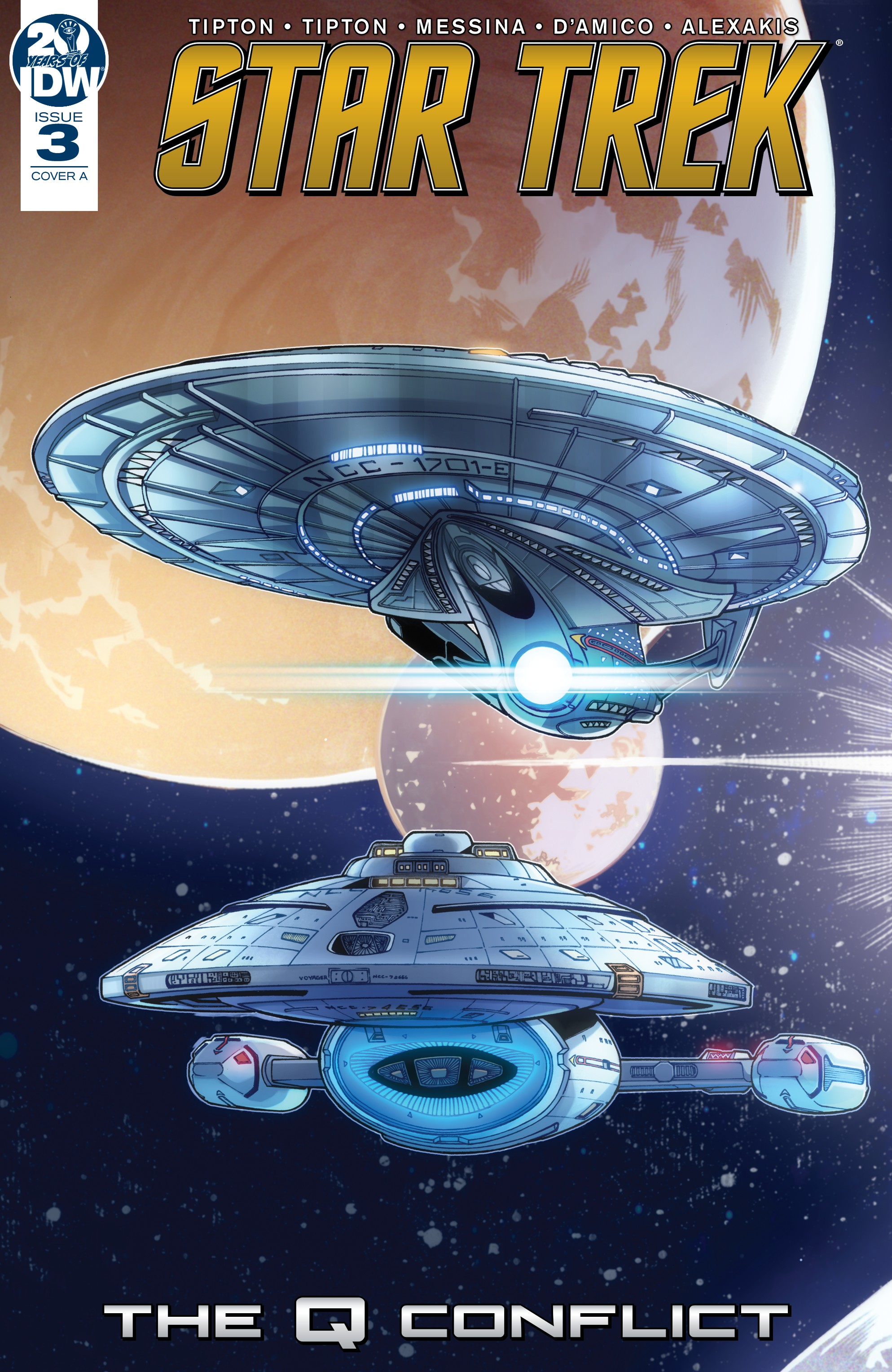 Read online Star Trek: The Q Conflict comic -  Issue #3 - 1