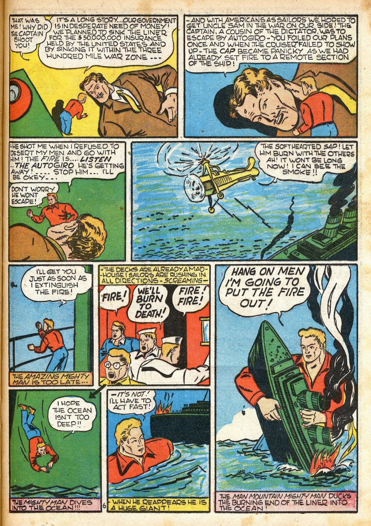 Read online Amazing Man Comics comic -  Issue #16 - 41