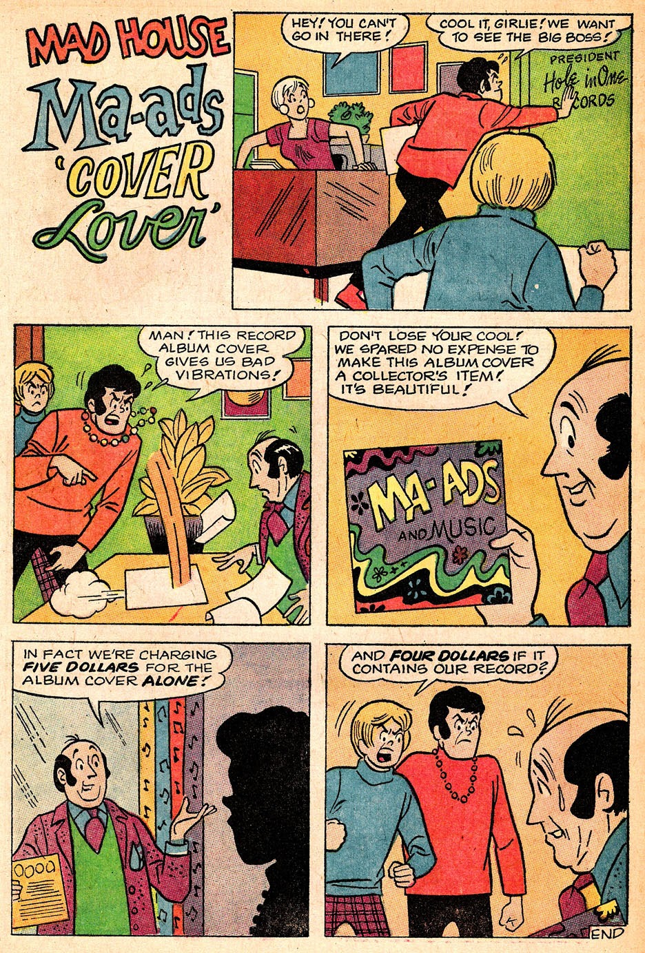 Read online Mad House Ma-ad Freak-Out comic -  Issue #71 - 29