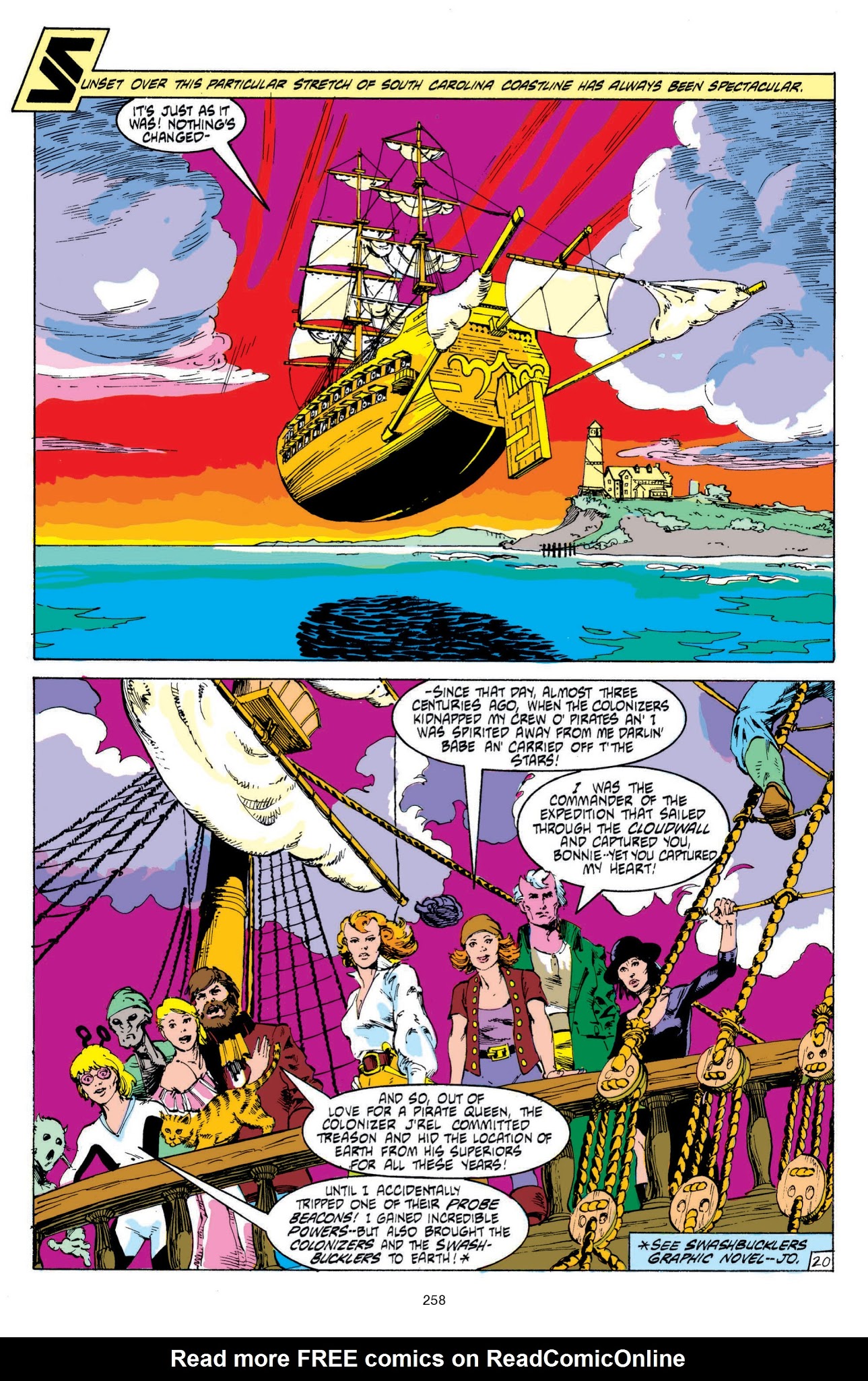 Read online Swords of the Swashbucklers comic -  Issue # TPB - 244