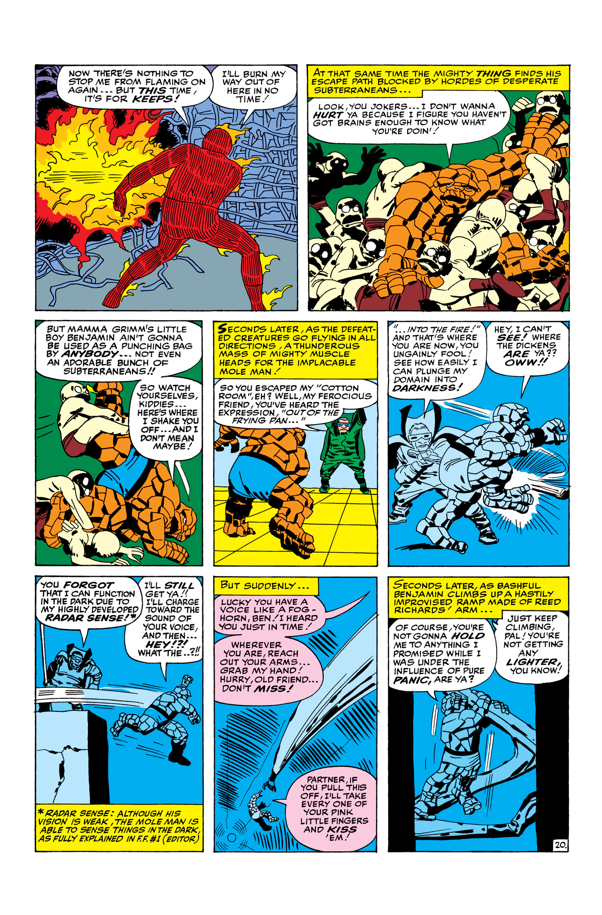 Read online Fantastic Four (1961) comic -  Issue #22 - 21