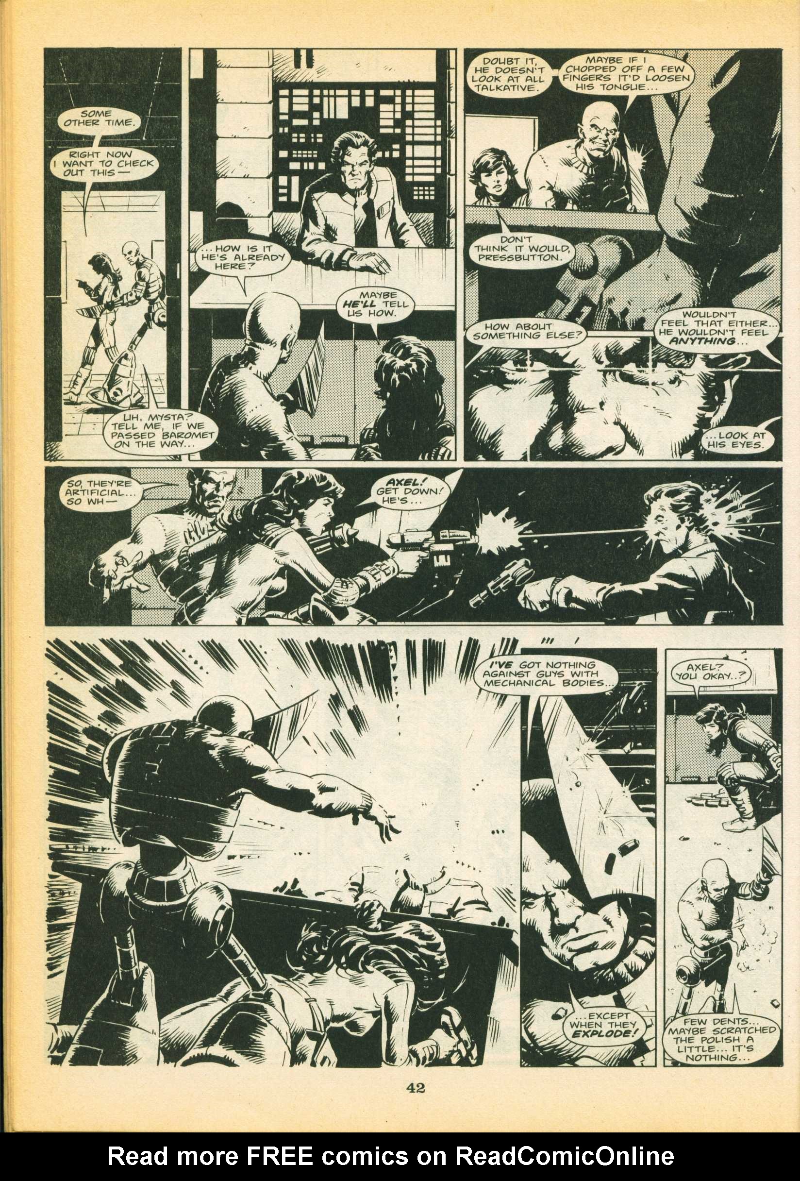 Read online Warrior comic -  Issue #2 - 41