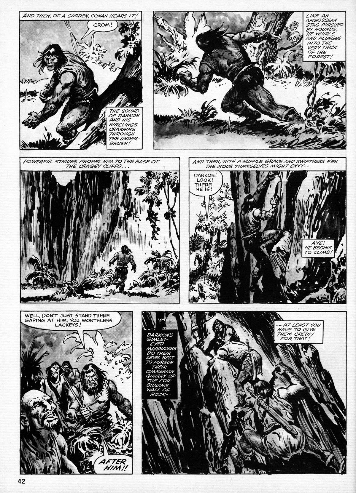 Read online The Savage Sword Of Conan comic -  Issue #77 - 42