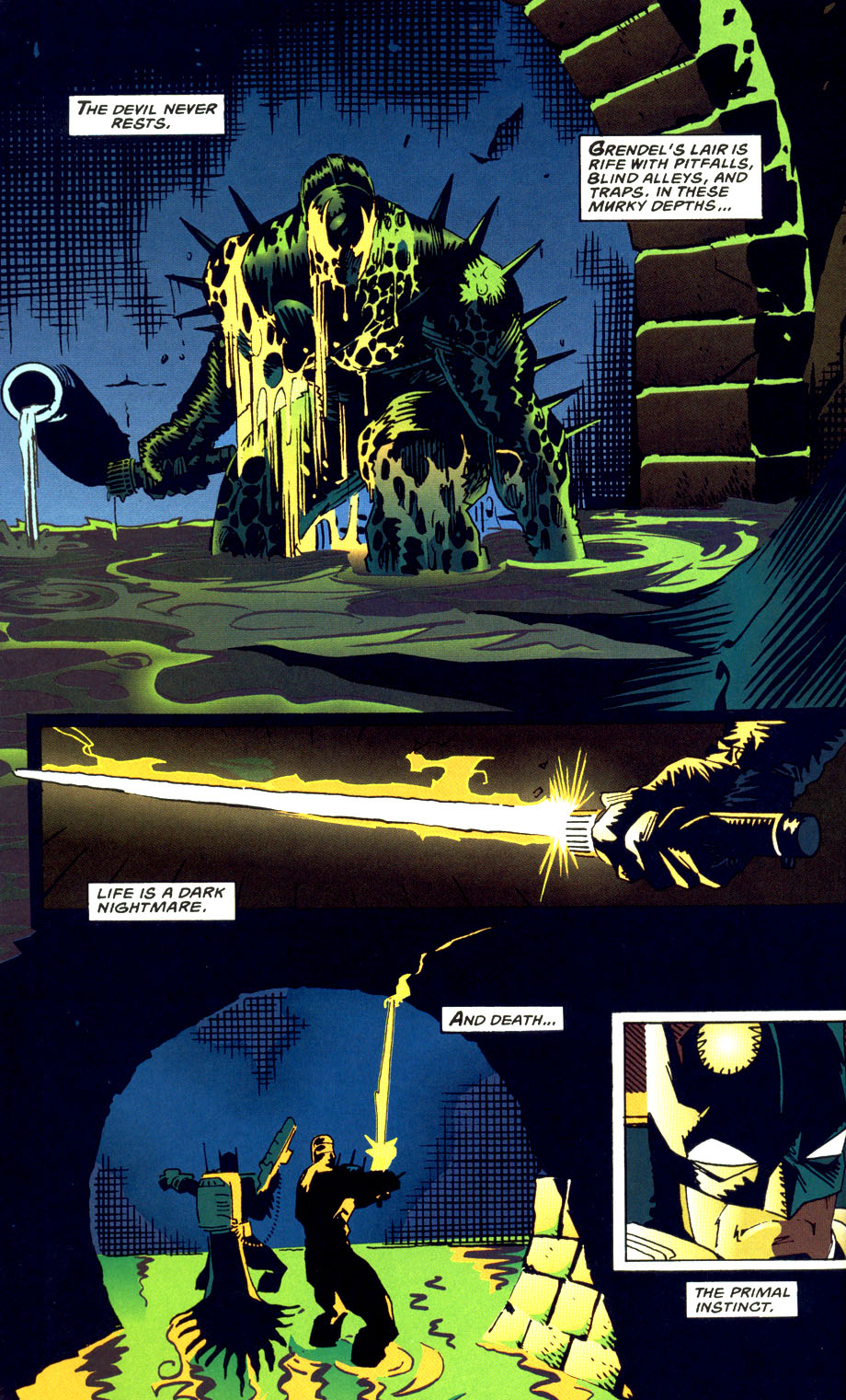 Read online Batman/Grendel (1996) comic -  Issue #2 - 16